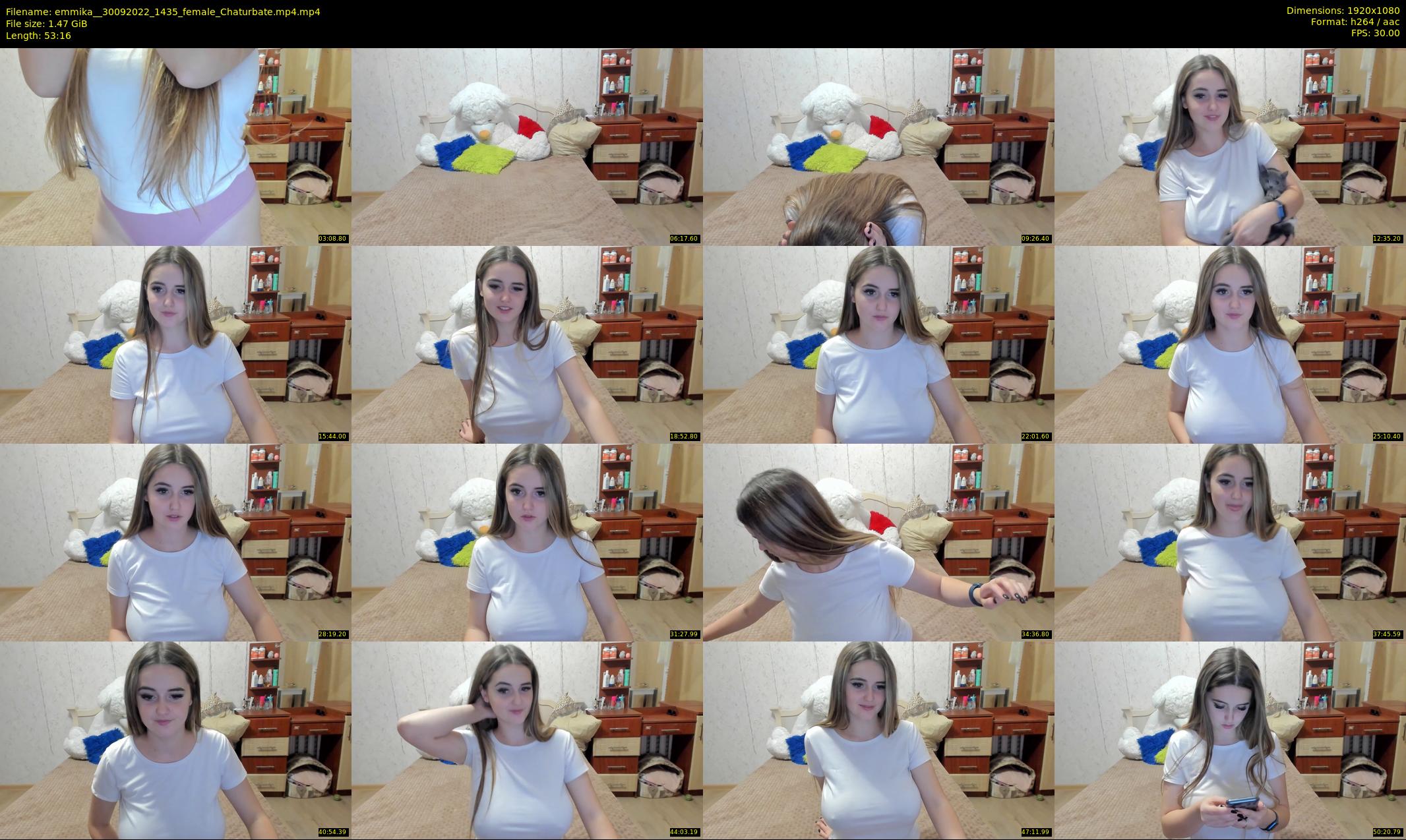 emmika_ — 54 minute Chaturbate female cam show recording, 1080p, Sep 30, 2022
