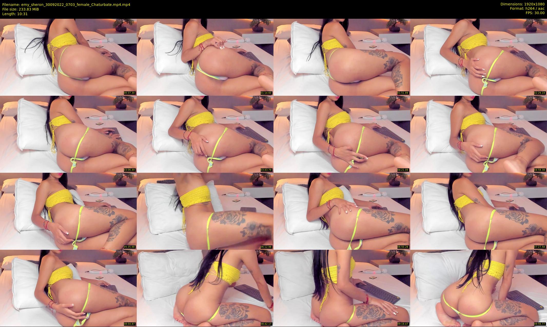 emy_sheron — 11 minute Chaturbate female cam show recording, 1080p, Sep 30, 2022