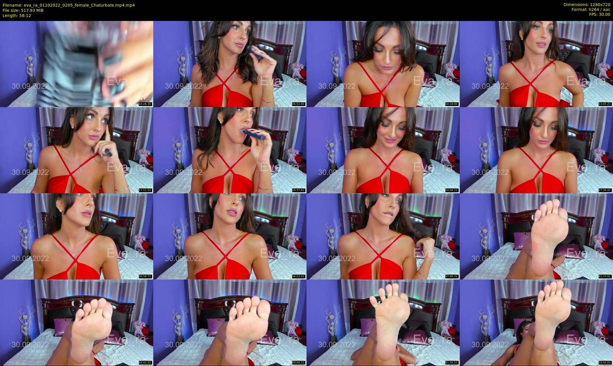eva_ra — 59 minute Chaturbate female cam show recording, 720p, Oct 1, 2022