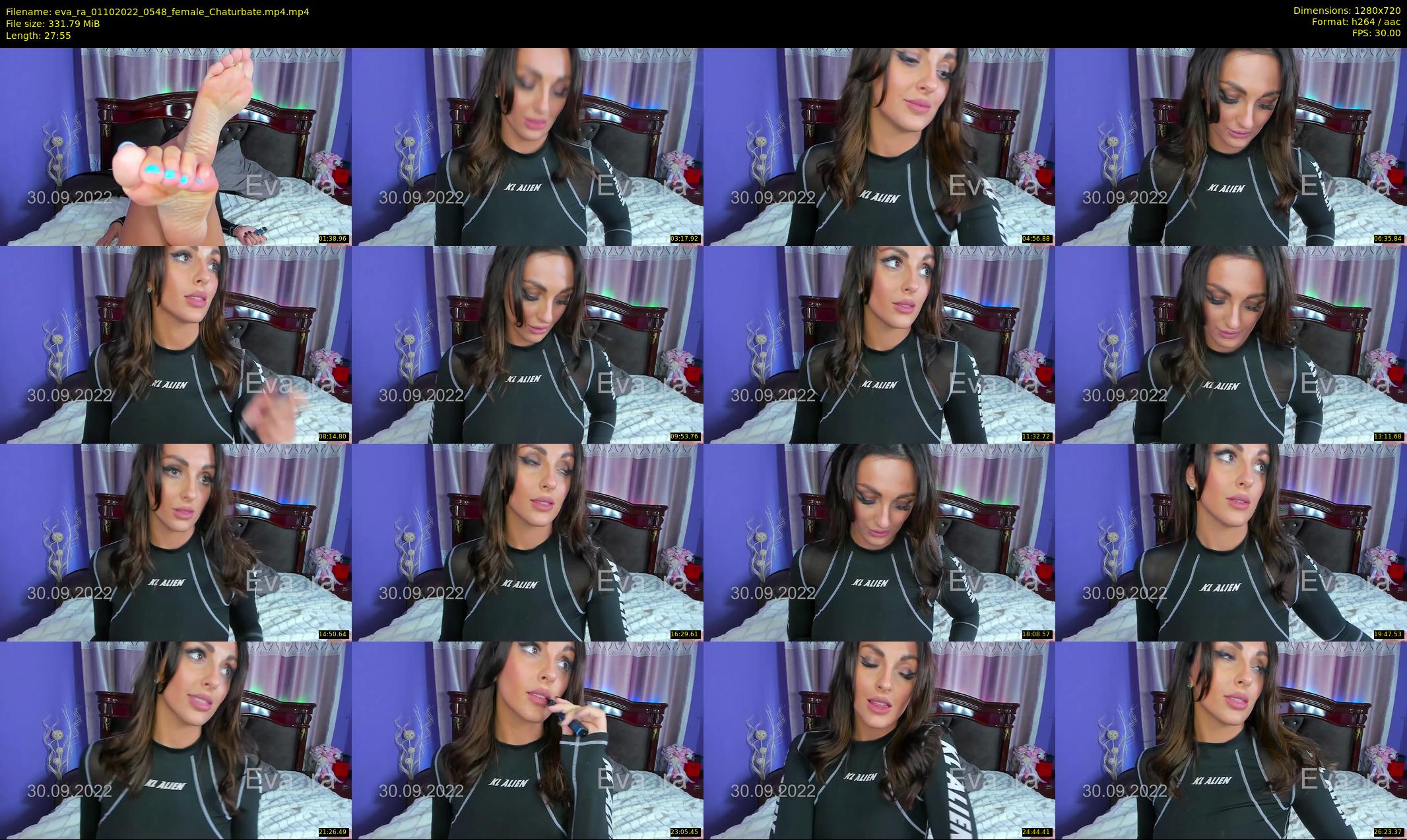 eva_ra — 28 minute Chaturbate female cam show recording, 720p, Oct 1, 2022