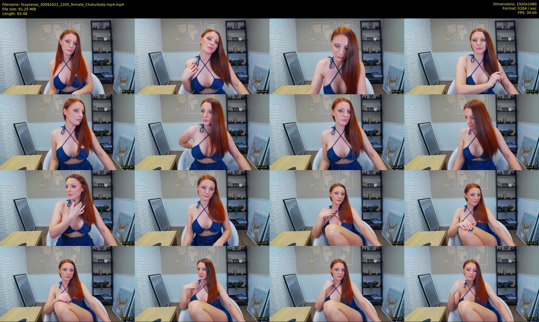 foxynesss — 4 minute Chaturbate female cam show recording, 1080p, Sep 30, 2022