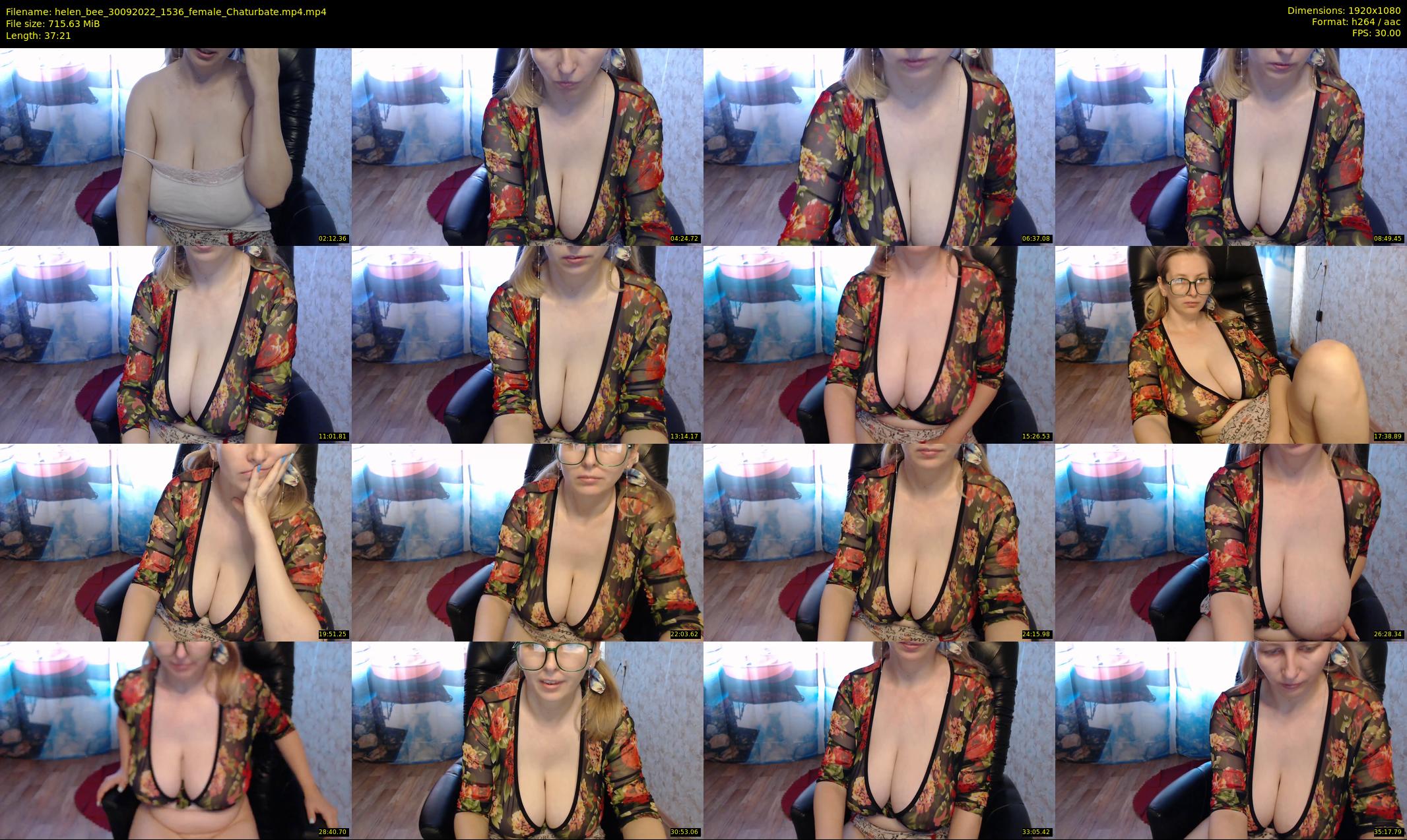 helen_bee — 38 minute Chaturbate female cam show recording, 1080p, Sep 30, 2022