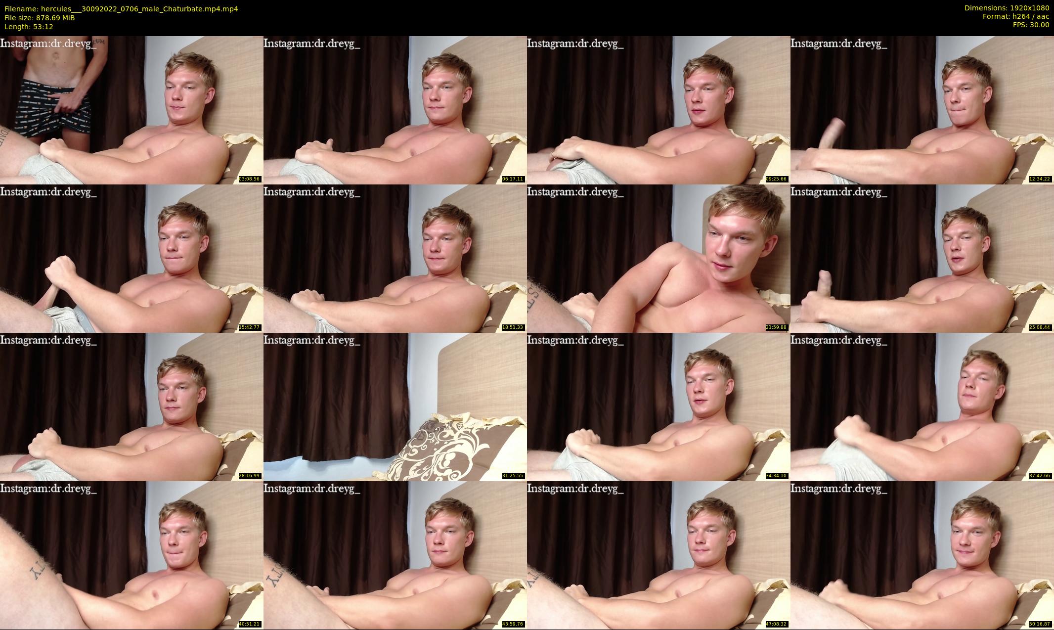 hercules__ — 54 minute Chaturbate male cam show recording, 1080p, Sep 30, 2022