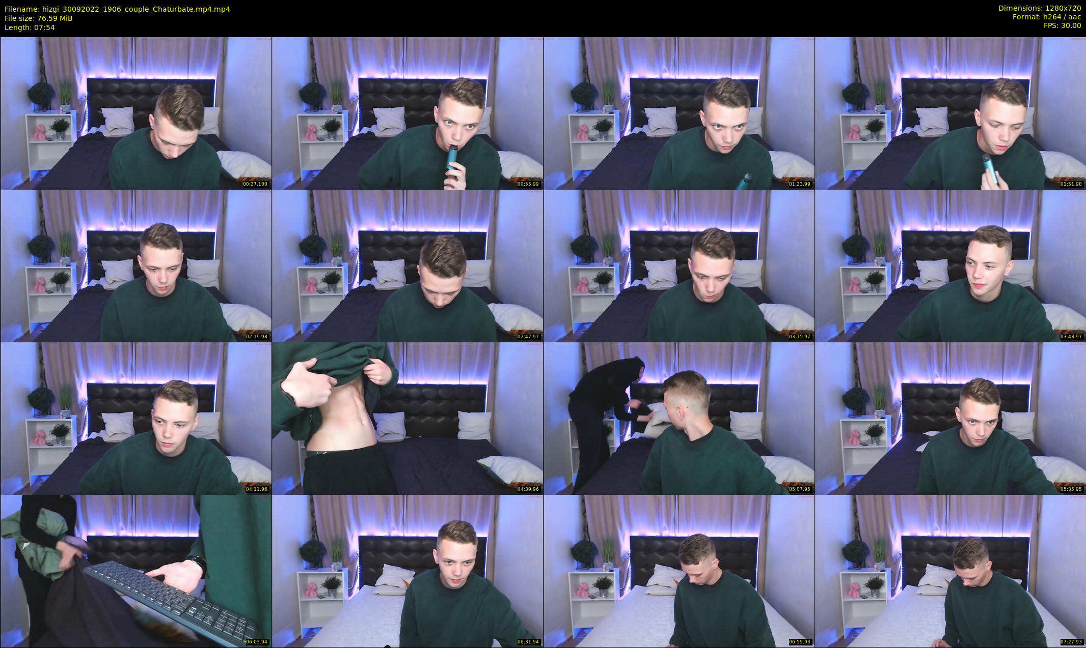 hizgi — 8 minute Chaturbate couple cam show recording, 720p, Sep 30, 2022