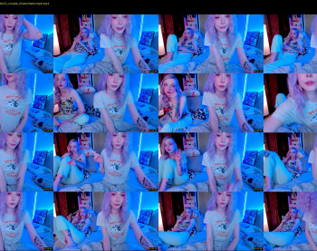 hornybunnys — 56 minute Chaturbate couple cam show recording, 1080p, Oct 1, 2022