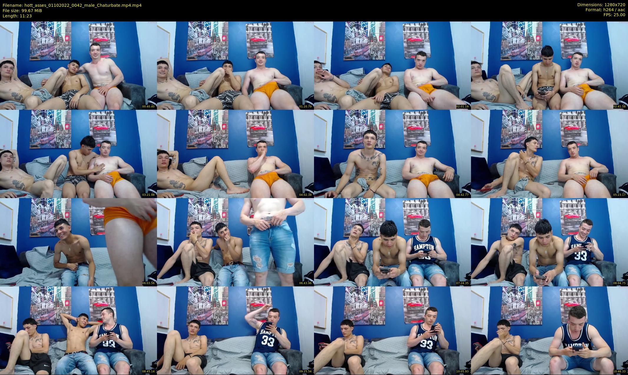 hott_asses — 12 minute Chaturbate male cam show recording, 720p, Oct 1, 2022