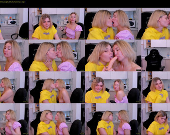 hottyblonds — 32 minute Chaturbate couple cam show recording, 720p, Oct 1, 2022