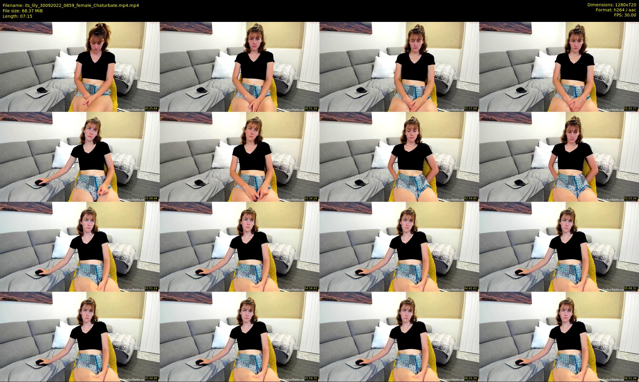 its_lily — 8 minute Chaturbate female cam show recording, 720p, Sep 30, 2022
