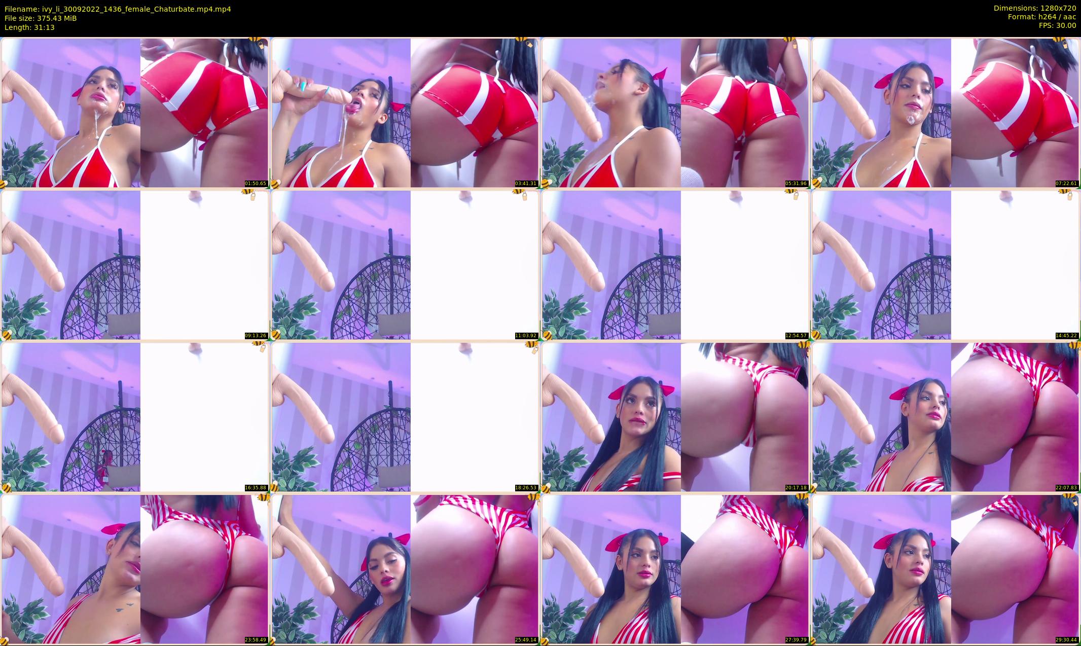 ivy_li — 32 minute Chaturbate female cam show recording, 720p, Sep 30, 2022
