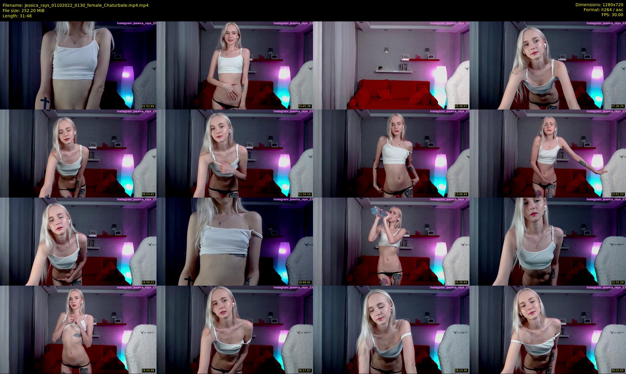 jessica_rays — 32 minute Chaturbate couple cam show recording, 720p, Oct 1, 2022
