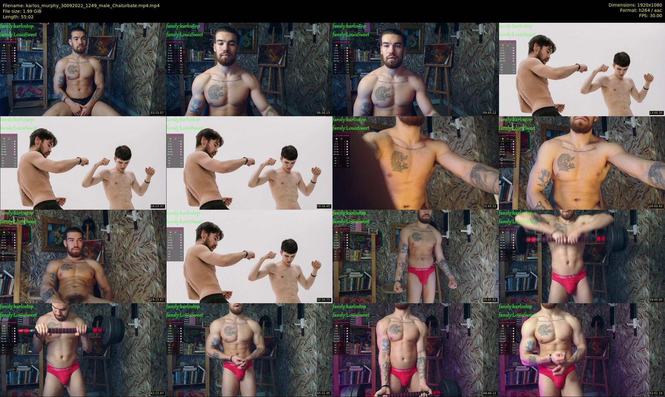 karlos_murphy — 56 minute Chaturbate male cam show recording, 1080p, Sep 30, 2022