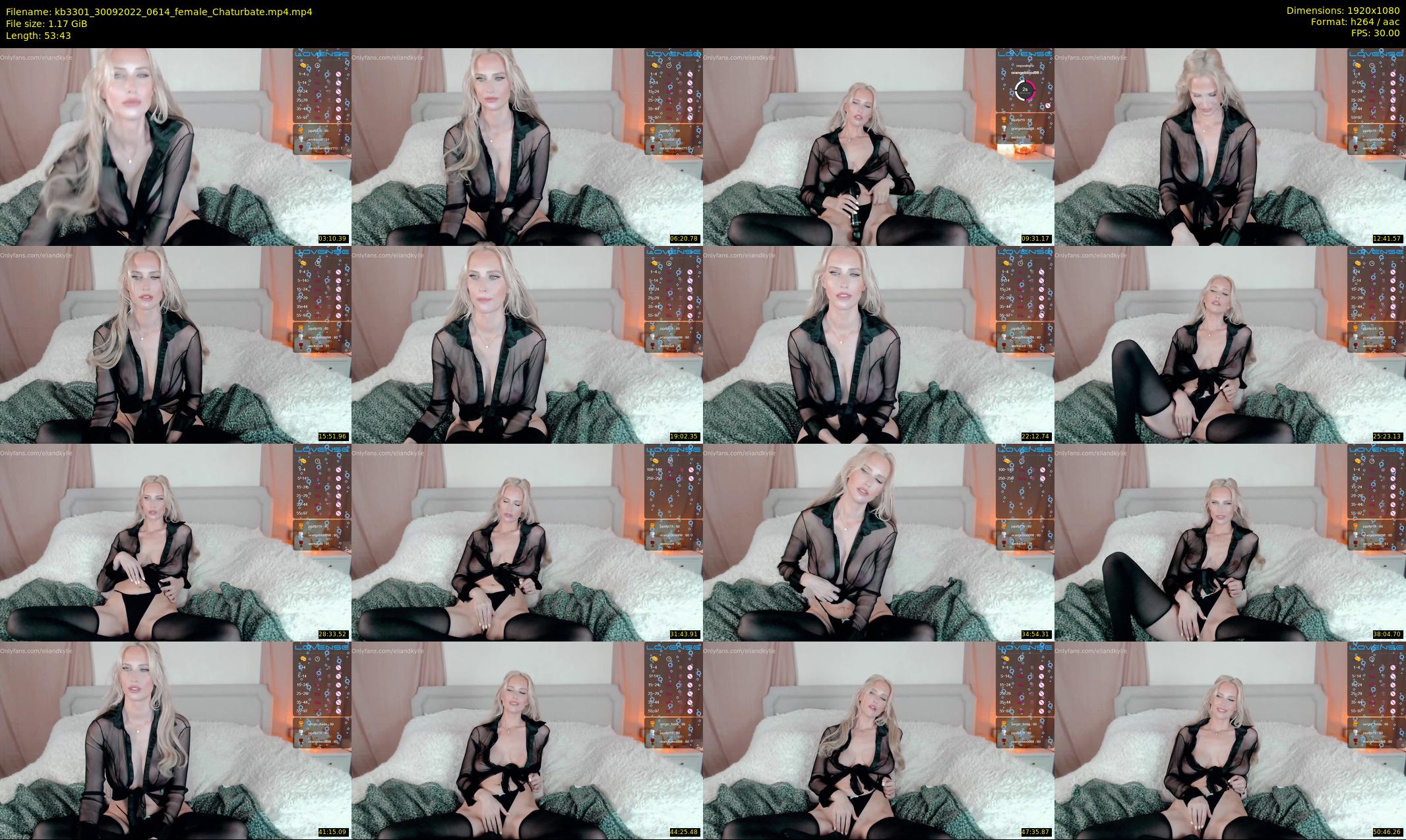 kb3301 — 54 minute Chaturbate couple cam show recording, 1080p, Sep 30, 2022