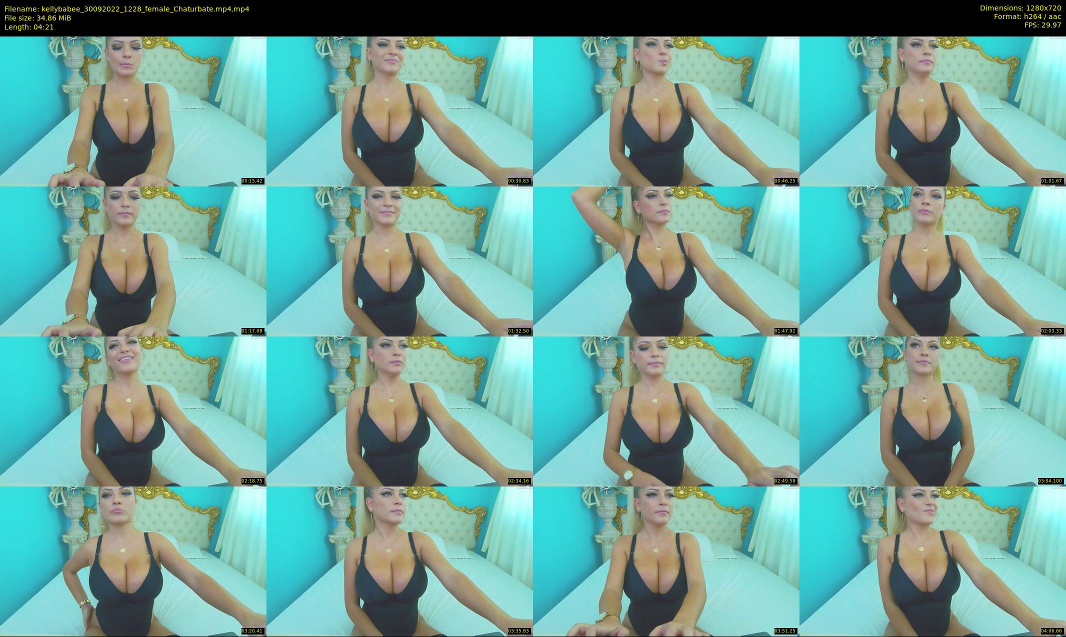 kellybabee — 5 minute Chaturbate female cam show recording, 720p, Sep 30, 2022