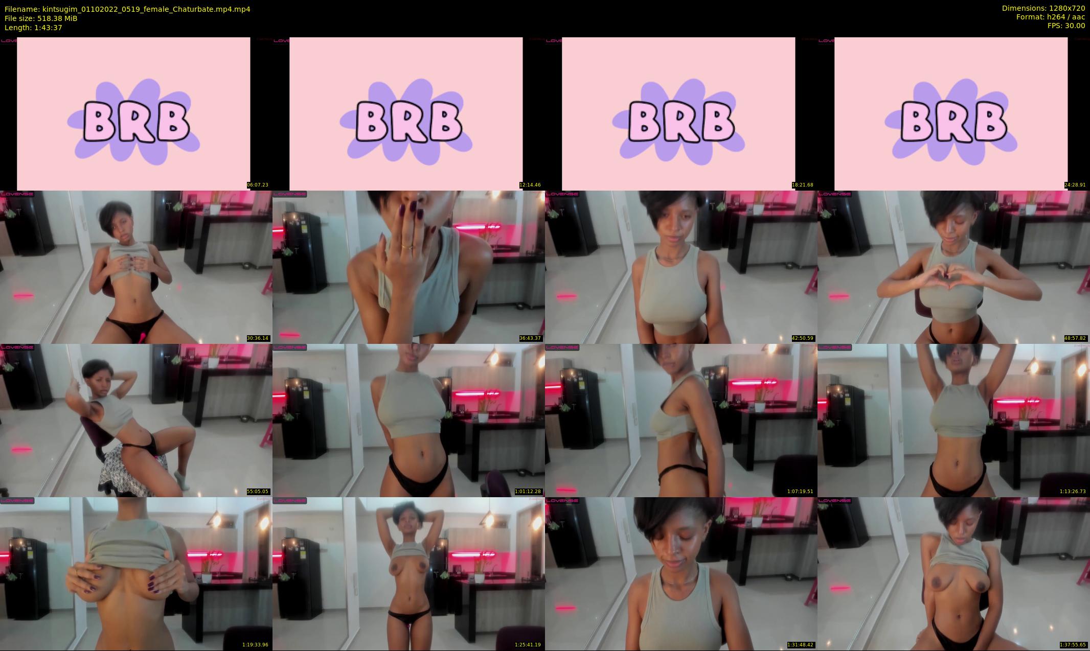 kintsugim — 104 minute Chaturbate female cam show recording, 720p, Oct 1, 2022