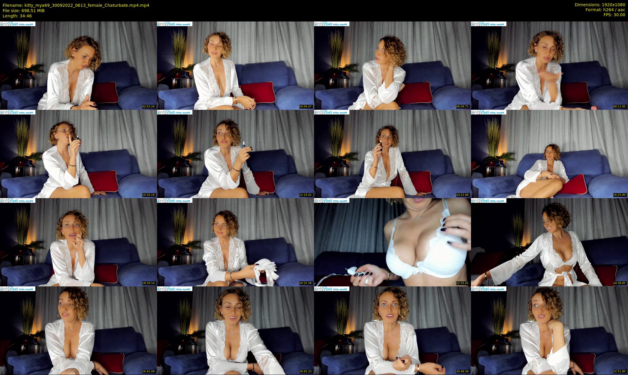 kitty_mya69 — 35 minute Chaturbate female cam show recording, 1080p, Sep 30, 2022