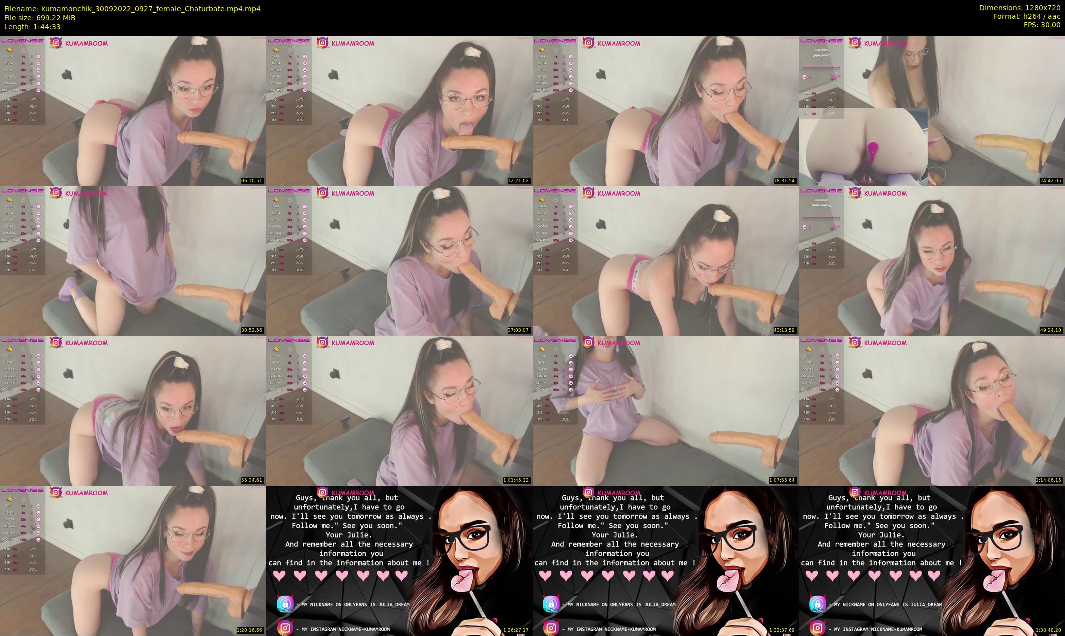 kumamonchik — 105 minute Chaturbate couple cam show recording, 720p, Sep 30, 2022