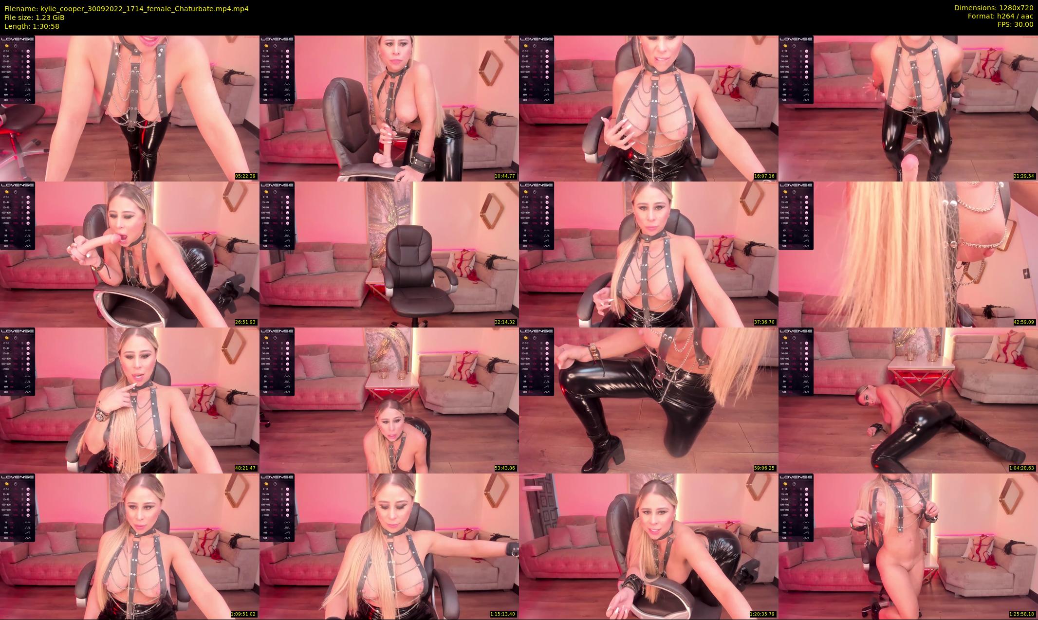 kylie_cooper — 91 minute Chaturbate female cam show recording, 720p, Sep 30, 2022