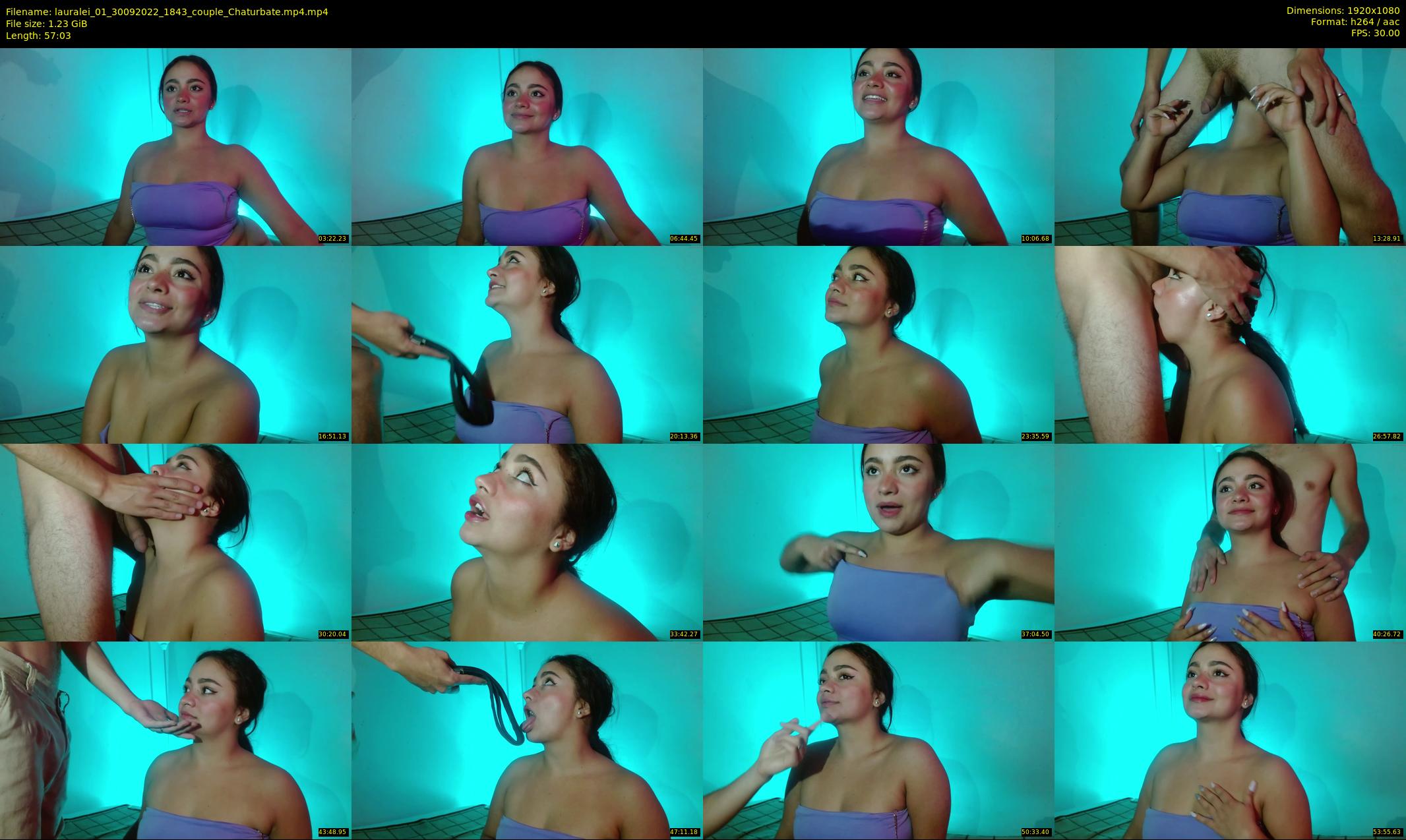 lauralei_01 — 58 minute Chaturbate couple cam show recording, 1080p, Sep 30, 2022