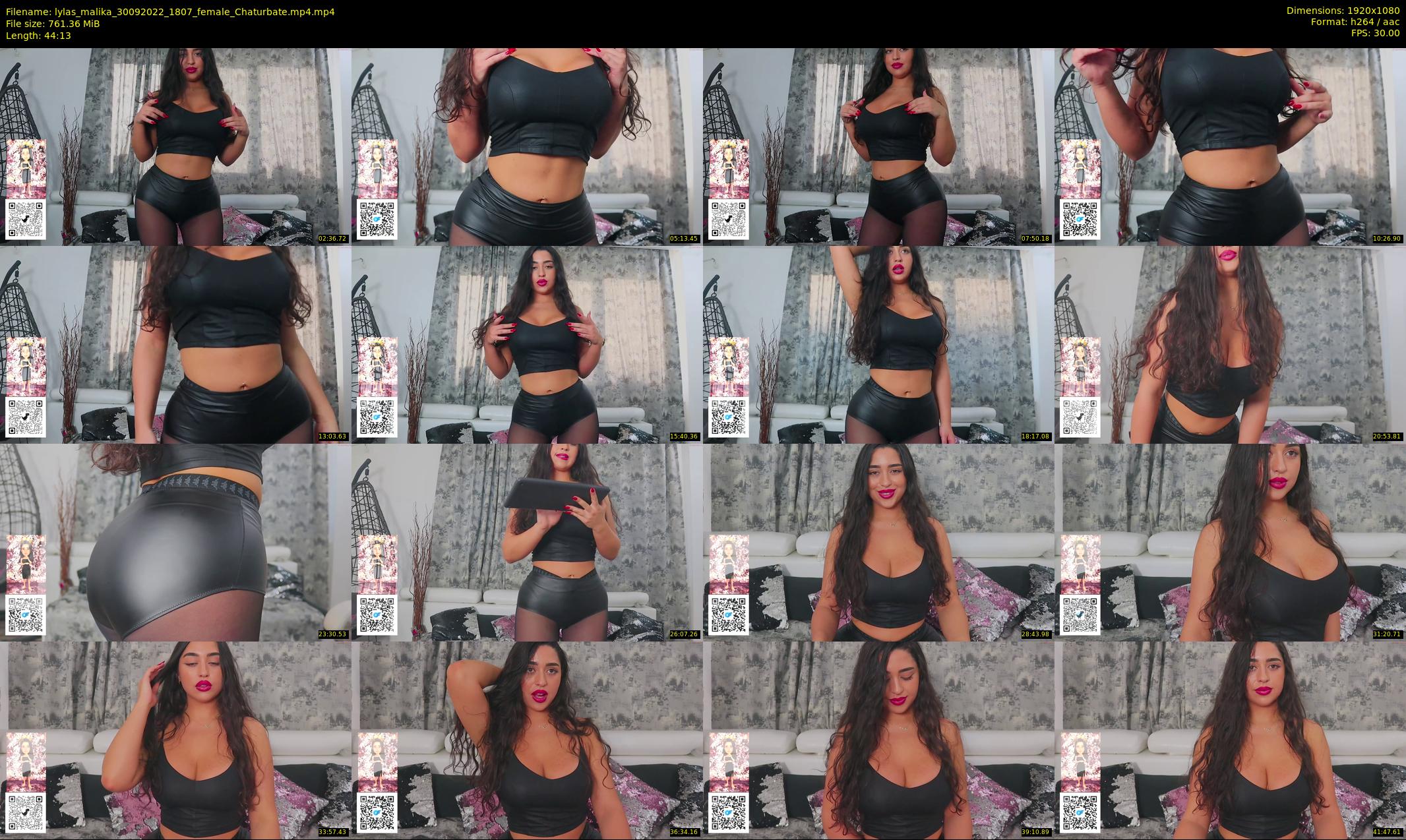 lylas_malika — 45 minute Chaturbate female cam show recording, 1080p, Sep 30, 2022