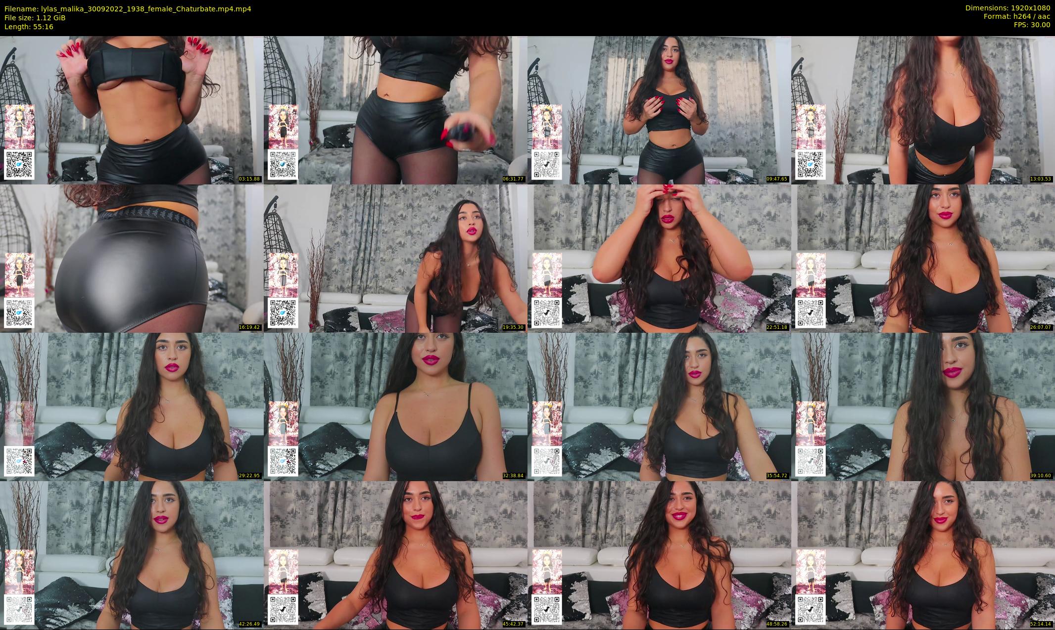 lylas_malika — 56 minute Chaturbate female cam show recording, 1080p, Sep 30, 2022