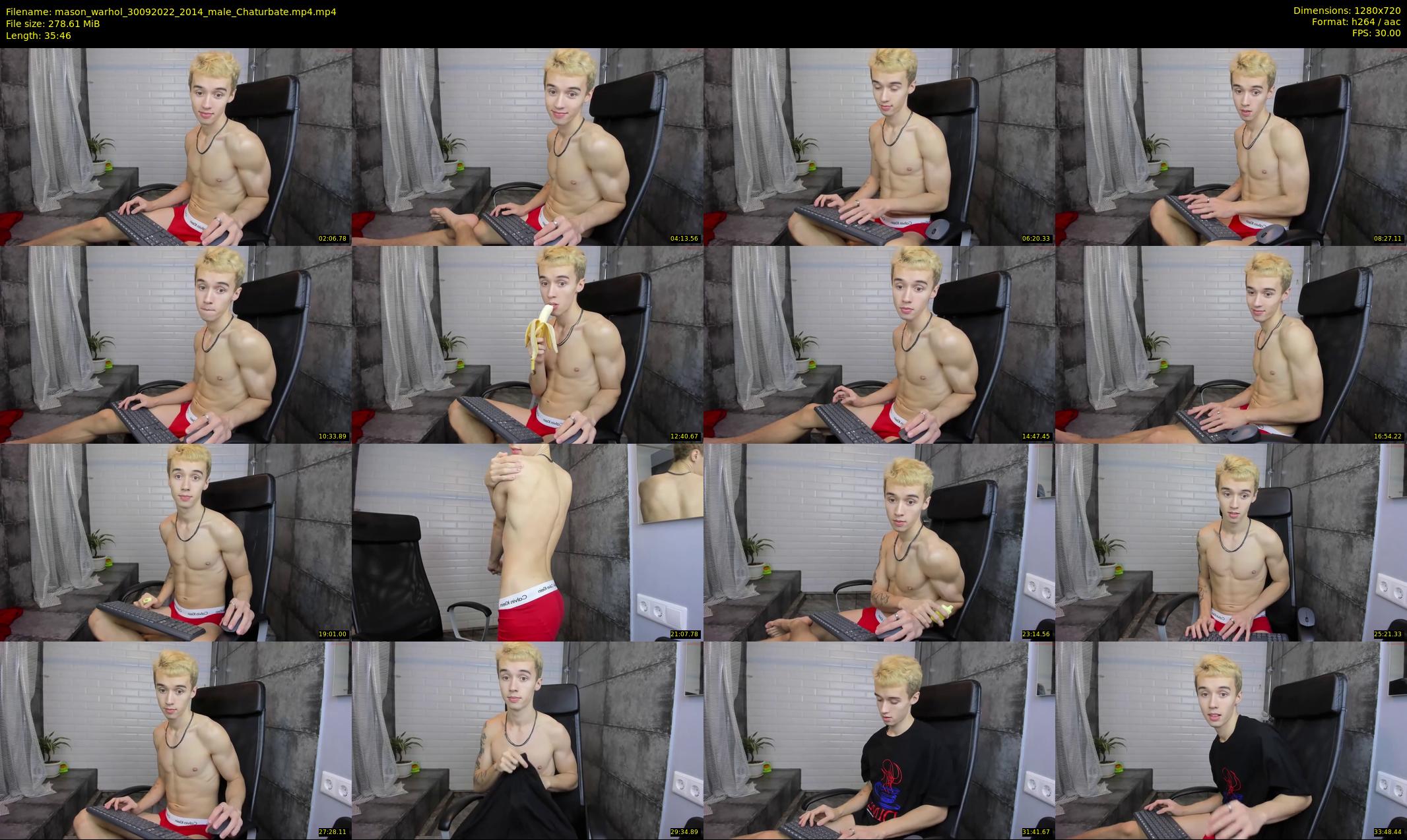 mason_warhol — 36 minute Chaturbate male cam show recording, 720p, Sep 30, 2022