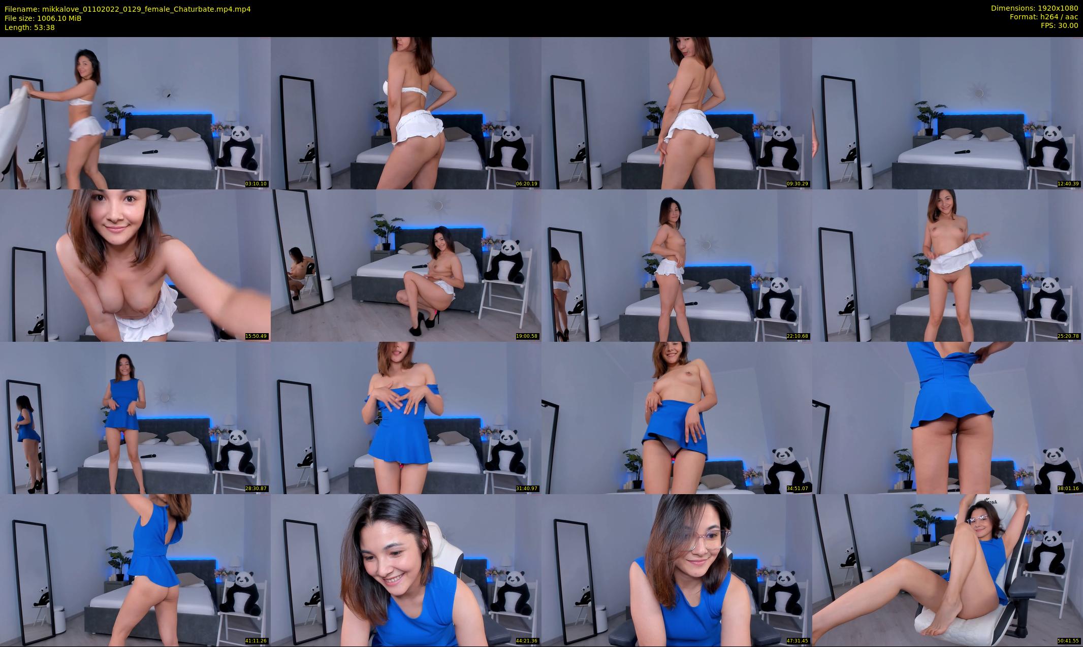 mikkalove — 54 minute Chaturbate female cam show recording, 1080p, Oct 1, 2022