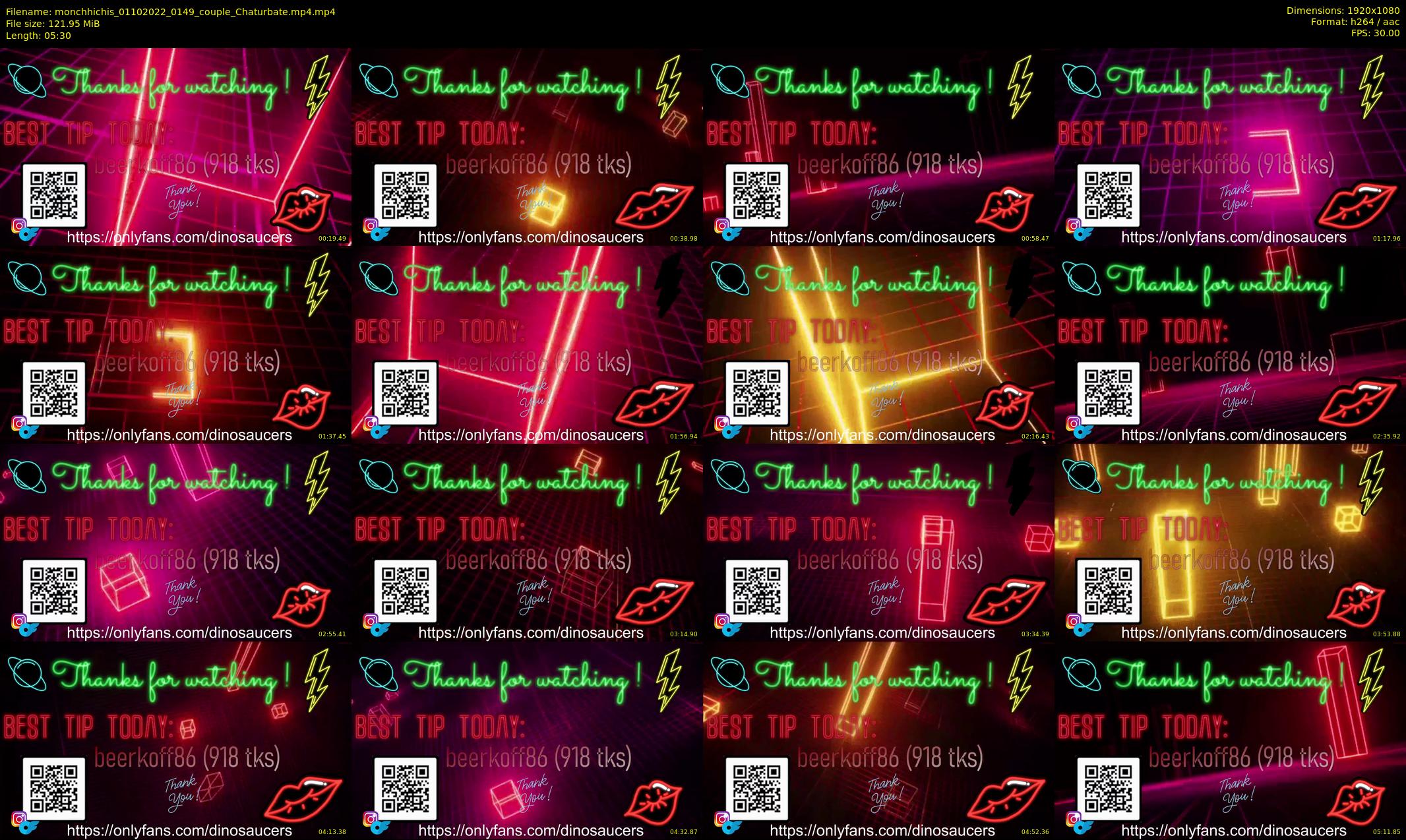 monchhichis — 6 minute Chaturbate couple cam show recording, 1080p, Oct 1, 2022