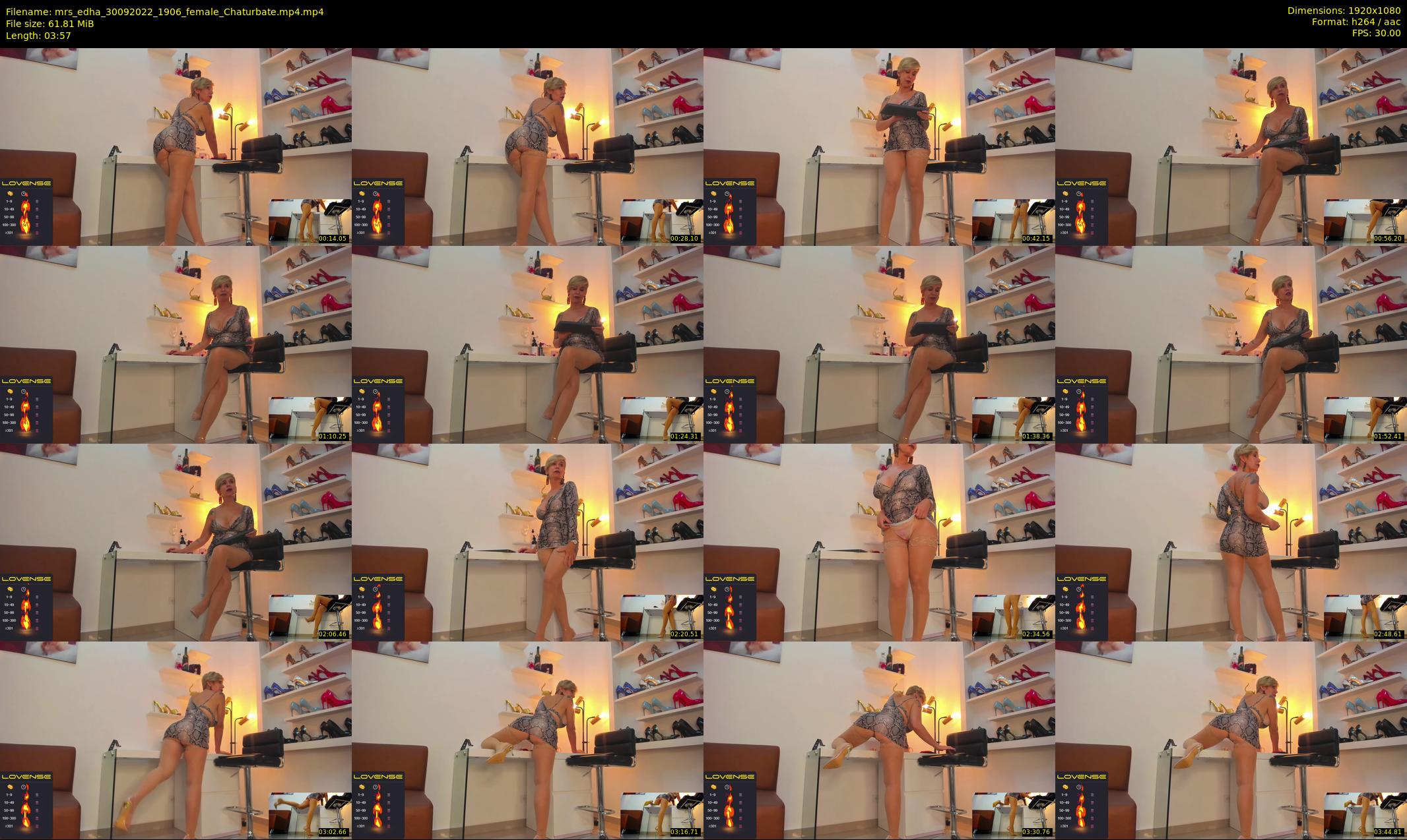 mrs_edha — 4 minute Chaturbate female cam show recording, 1080p, Sep 30, 2022