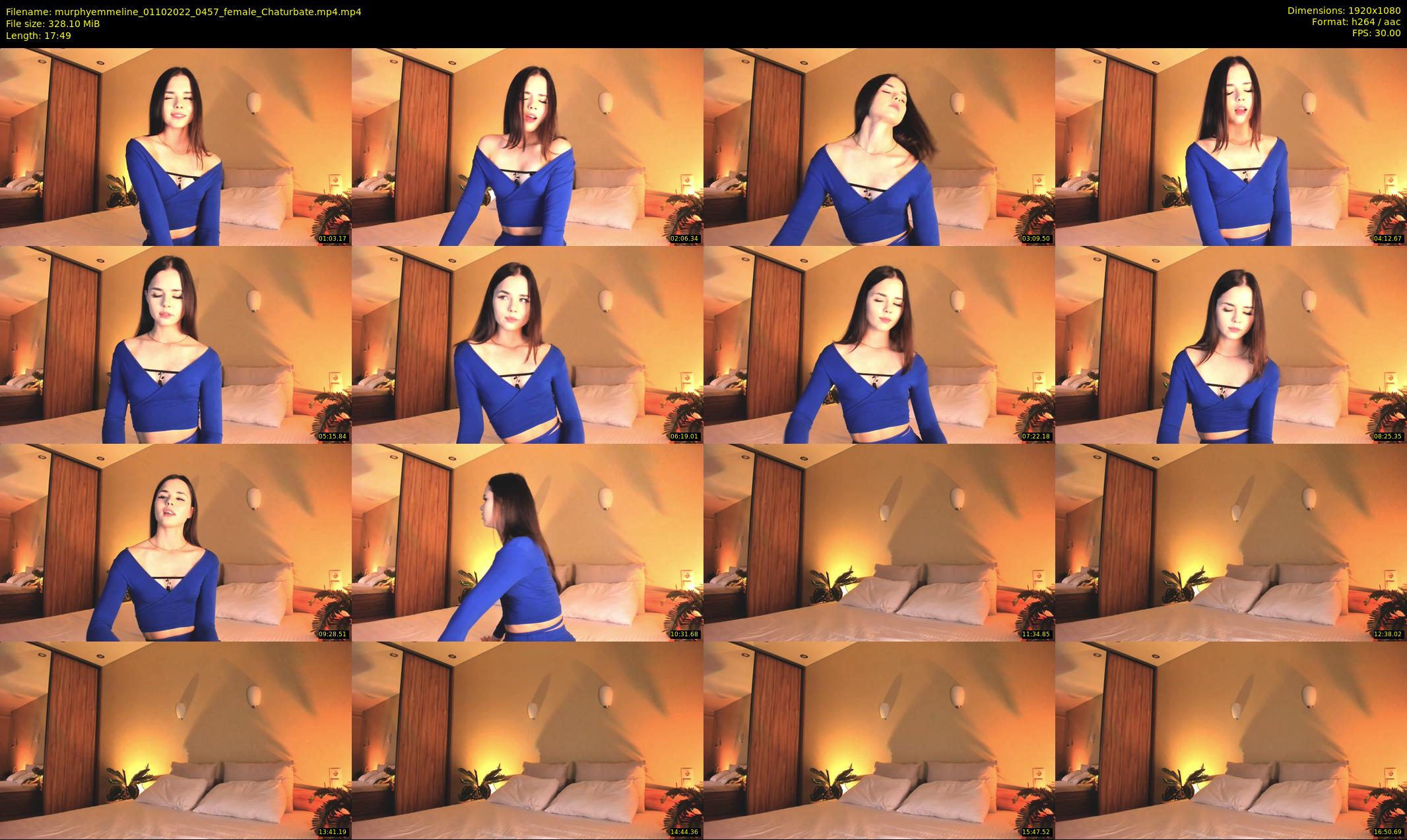 murphyemmeline — 18 minute Chaturbate female cam show recording, 1080p, Oct 1, 2022