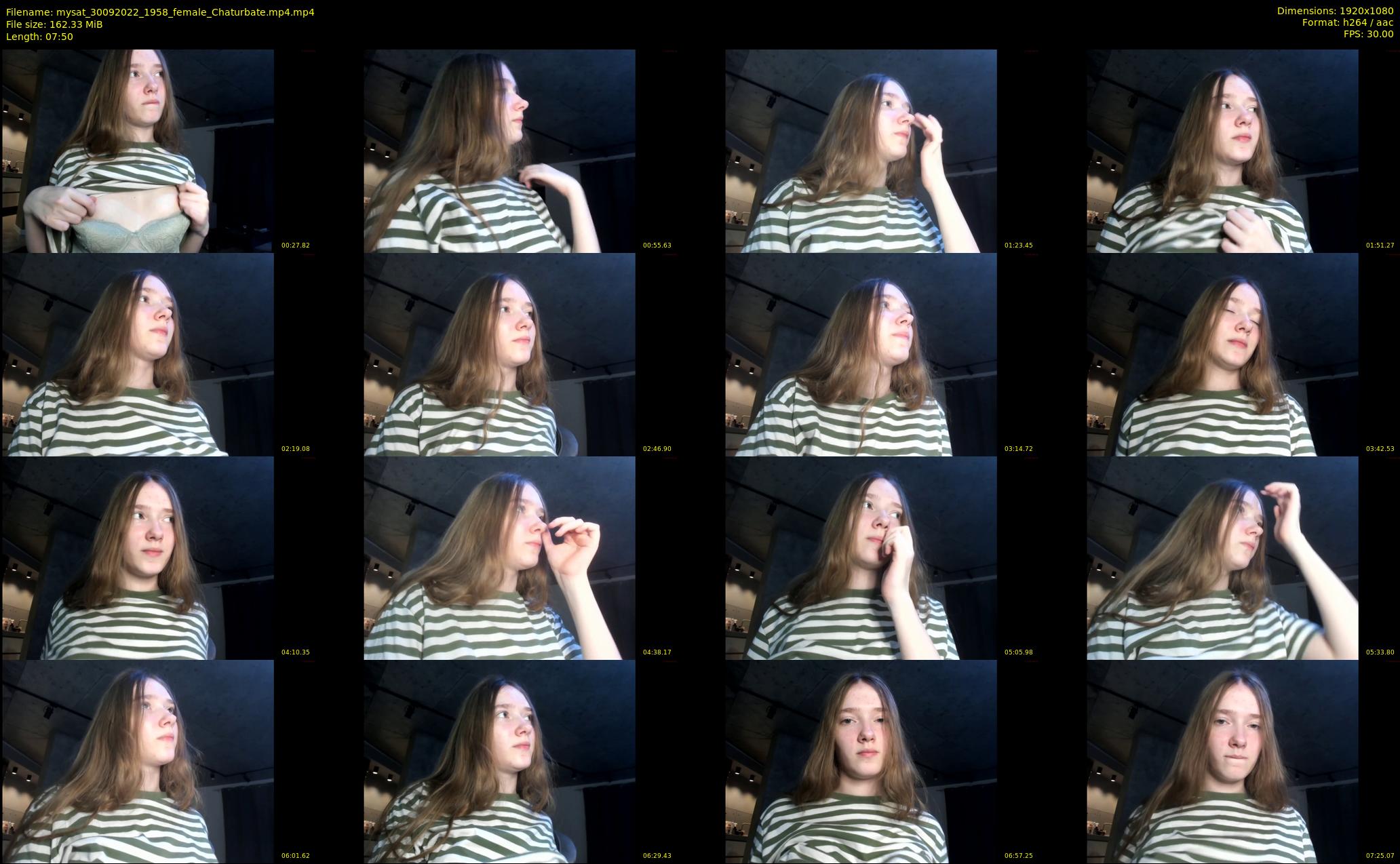 mysat — 8 minute Chaturbate female cam show recording, 1080p, Sep 30, 2022