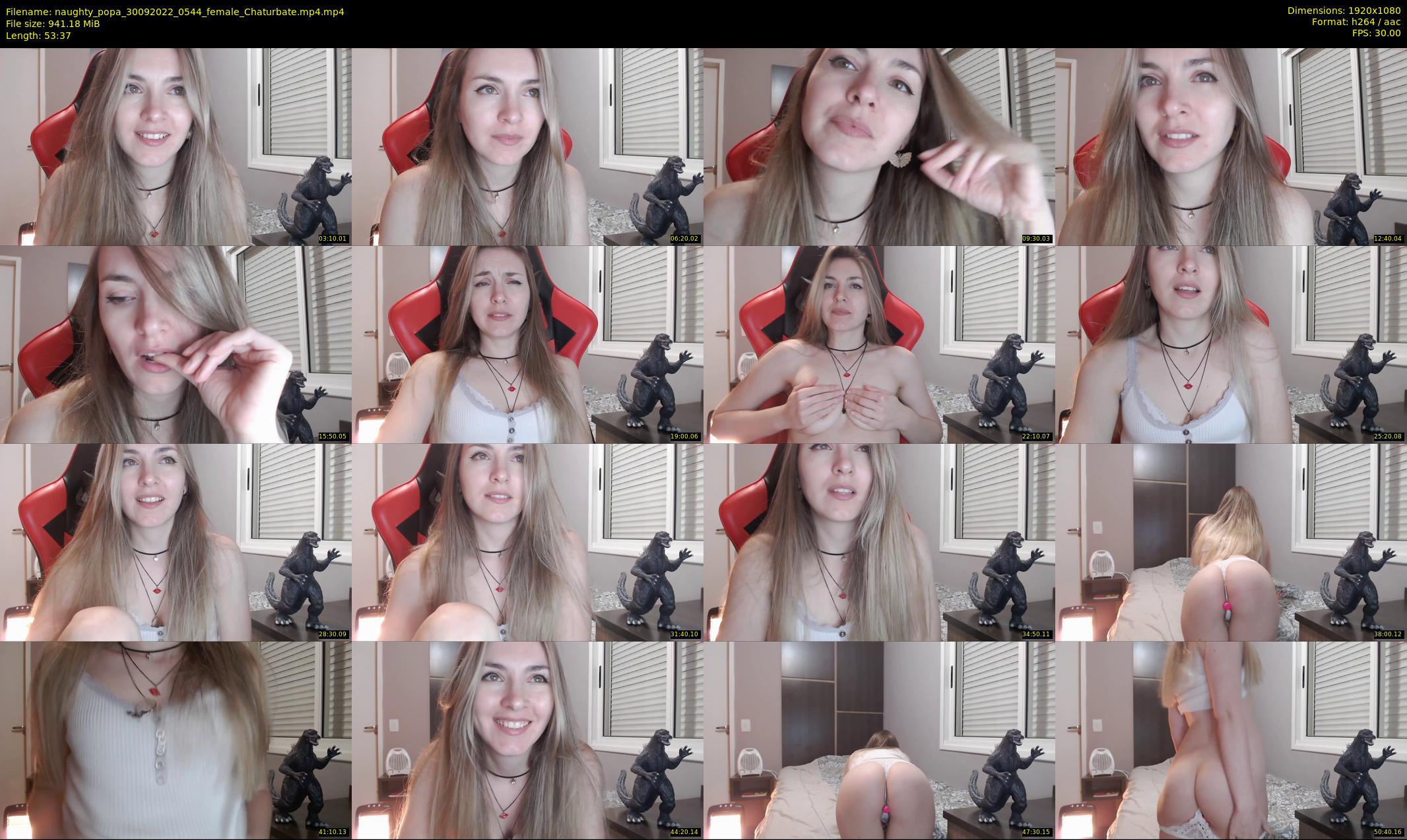 naughty_popa — 54 minute Chaturbate female cam show recording, 1080p, Sep 30, 2022