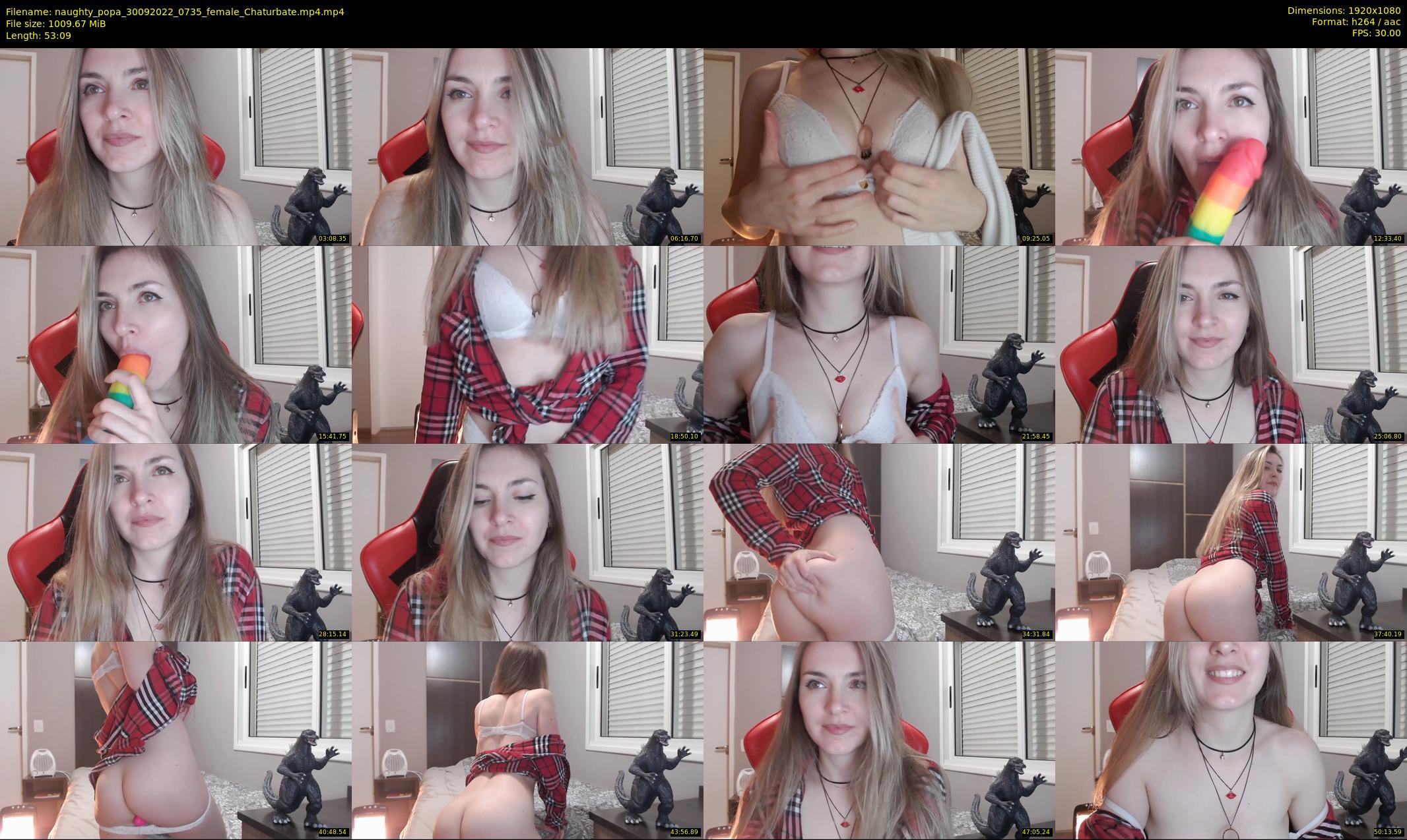 naughty_popa — 54 minute Chaturbate female cam show recording, 1080p, Sep 30, 2022