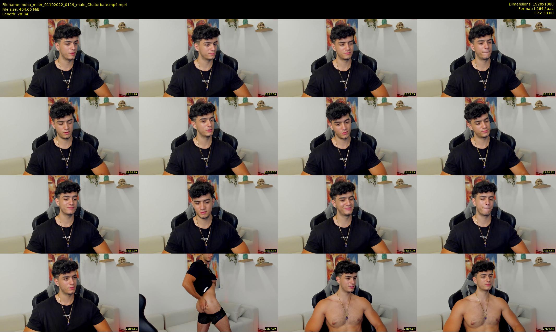 noha_miler — 29 minute Chaturbate male cam show recording, 1080p, Oct 1, 2022
