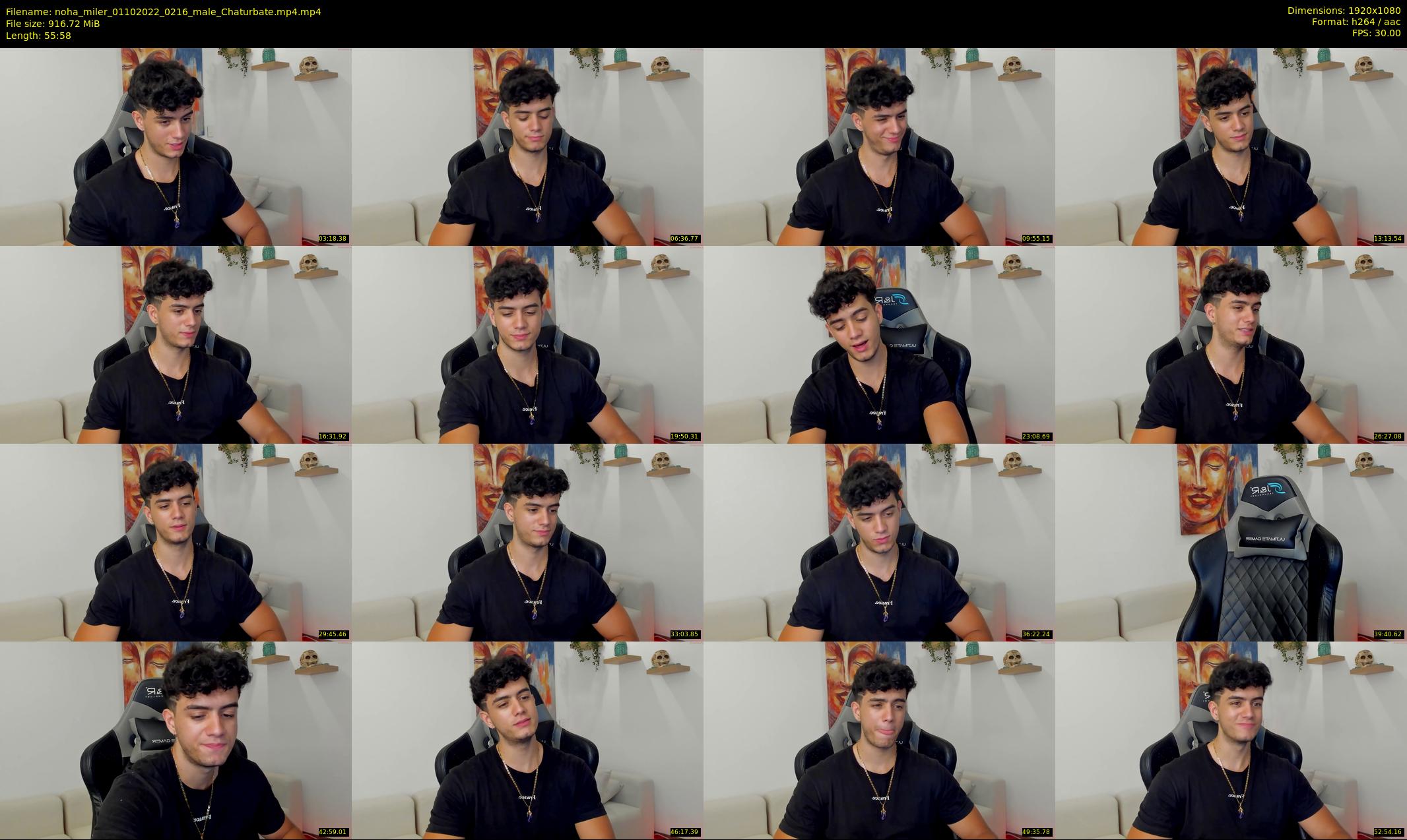 noha_miler — 56 minute Chaturbate male cam show recording, 1080p, Oct 1, 2022