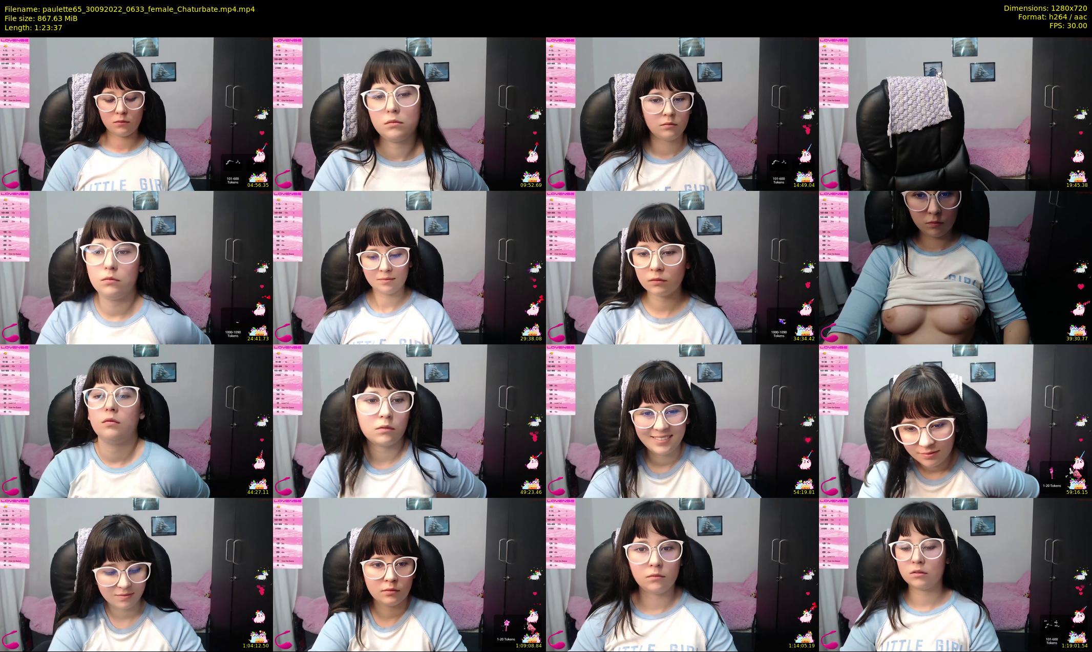 paulette65 — 84 minute Chaturbate female cam show recording, 720p, Sep 30, 2022