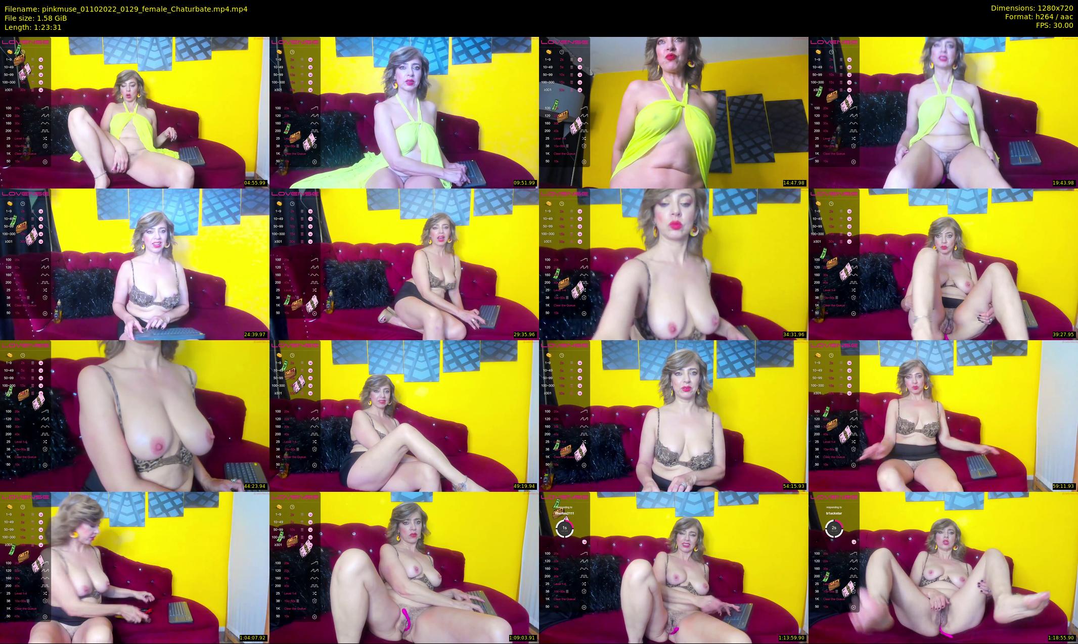 pinkmuse — 84 minute Chaturbate couple cam show recording, 720p, Oct 1, 2022