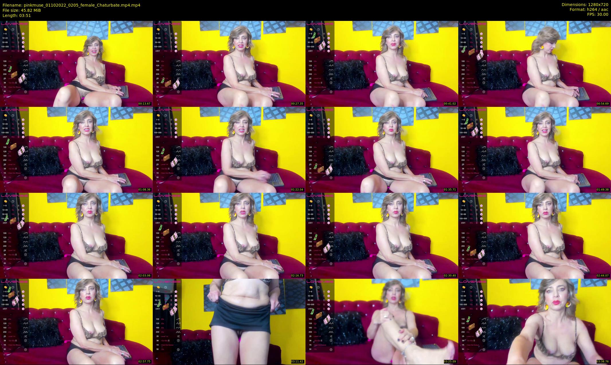 pinkmuse — 4 minute Chaturbate couple cam show recording, 720p, Oct 1, 2022