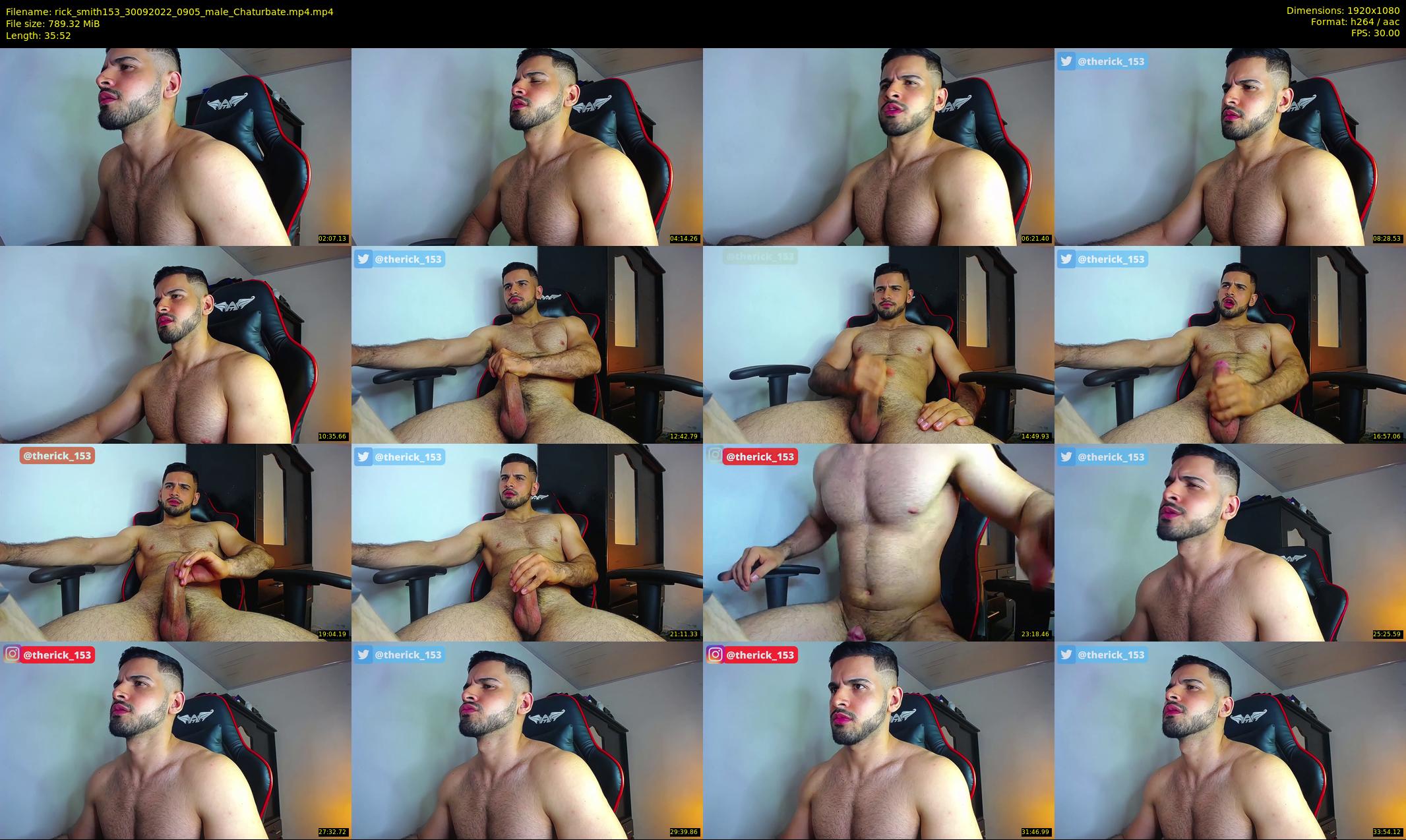 rick_smith153 — 36 minute Chaturbate male cam show recording, 1080p, Sep 30, 2022