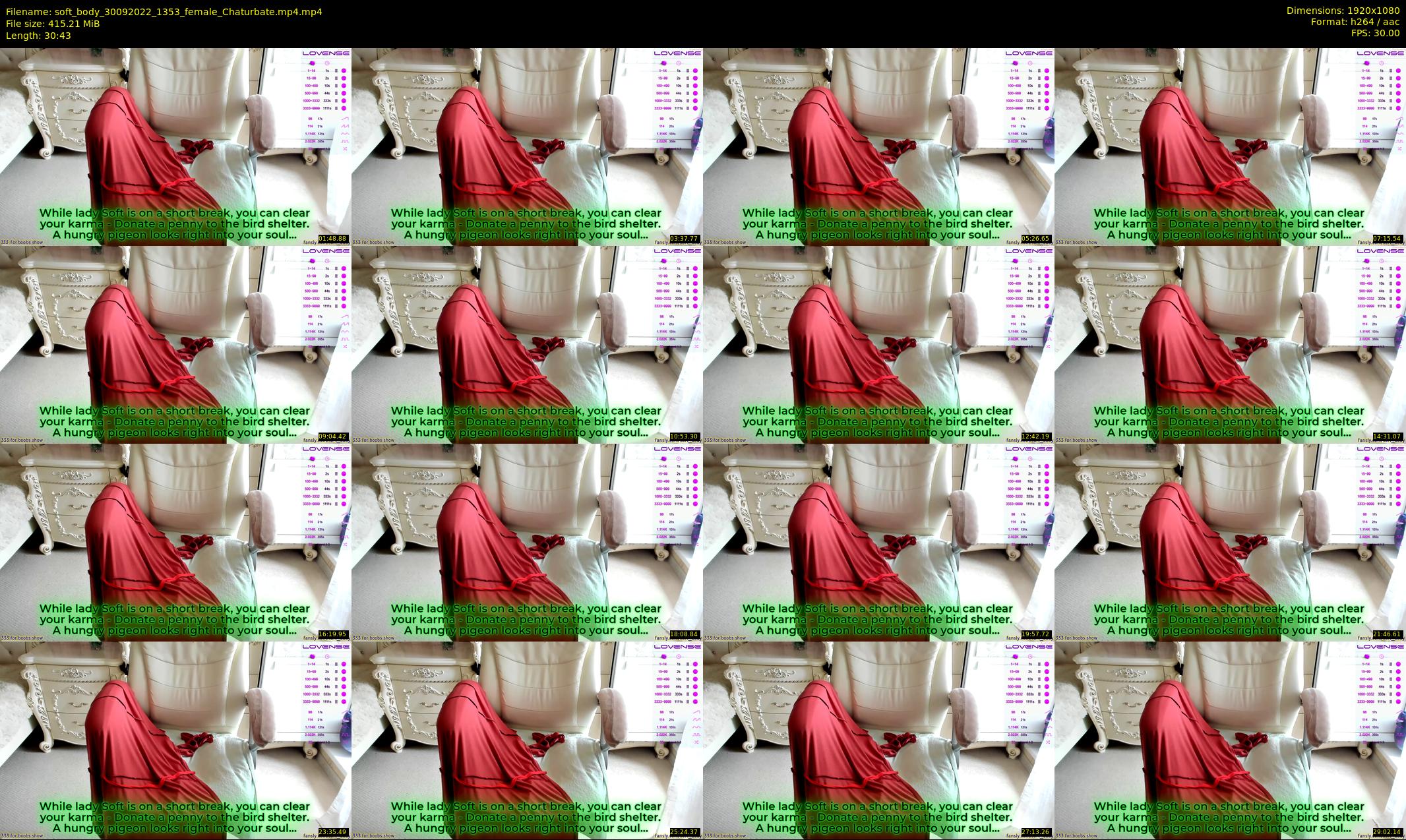 soft_body — 31 minute Chaturbate female cam show recording, 1080p, Sep 30, 2022