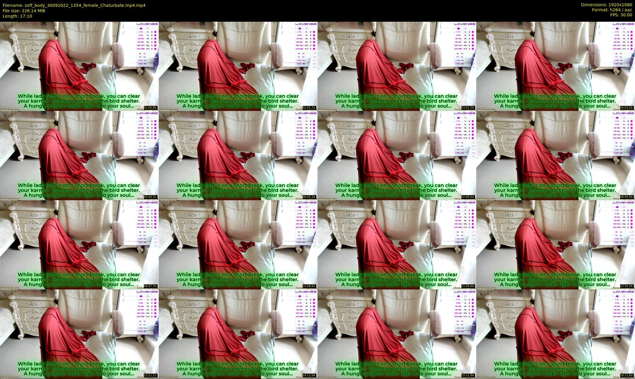 soft_body — 18 minute Chaturbate female cam show recording, 1080p, Sep 30, 2022
