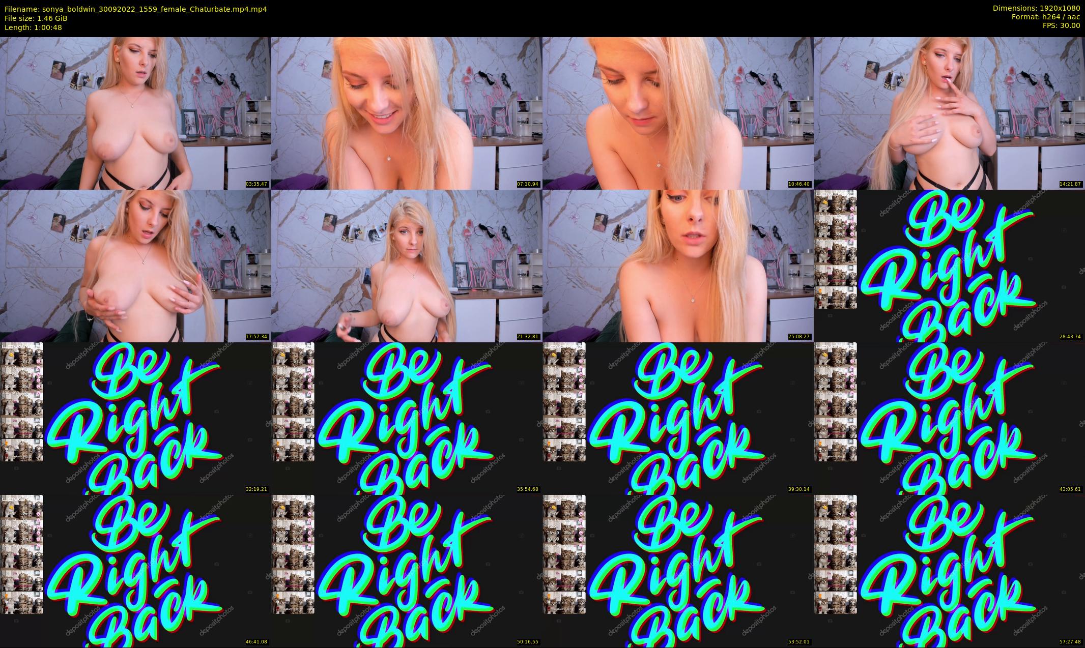 sonya_boldwin — 61 minute Chaturbate female cam show recording, 1080p, Sep 30, 2022