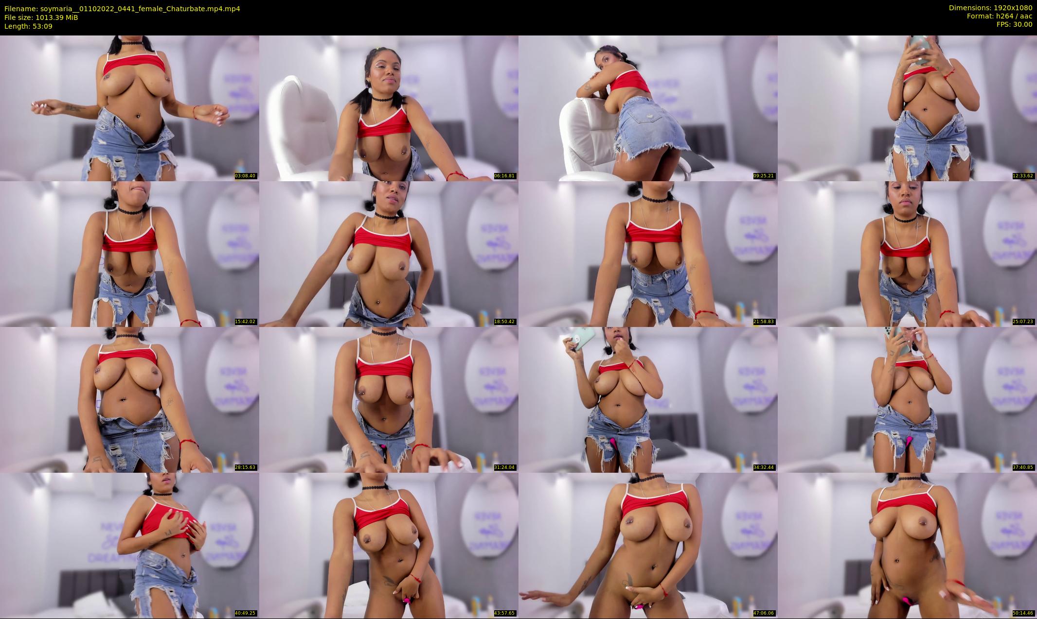 soymaria_ — 54 minute Chaturbate female cam show recording, 1080p, Oct 1, 2022