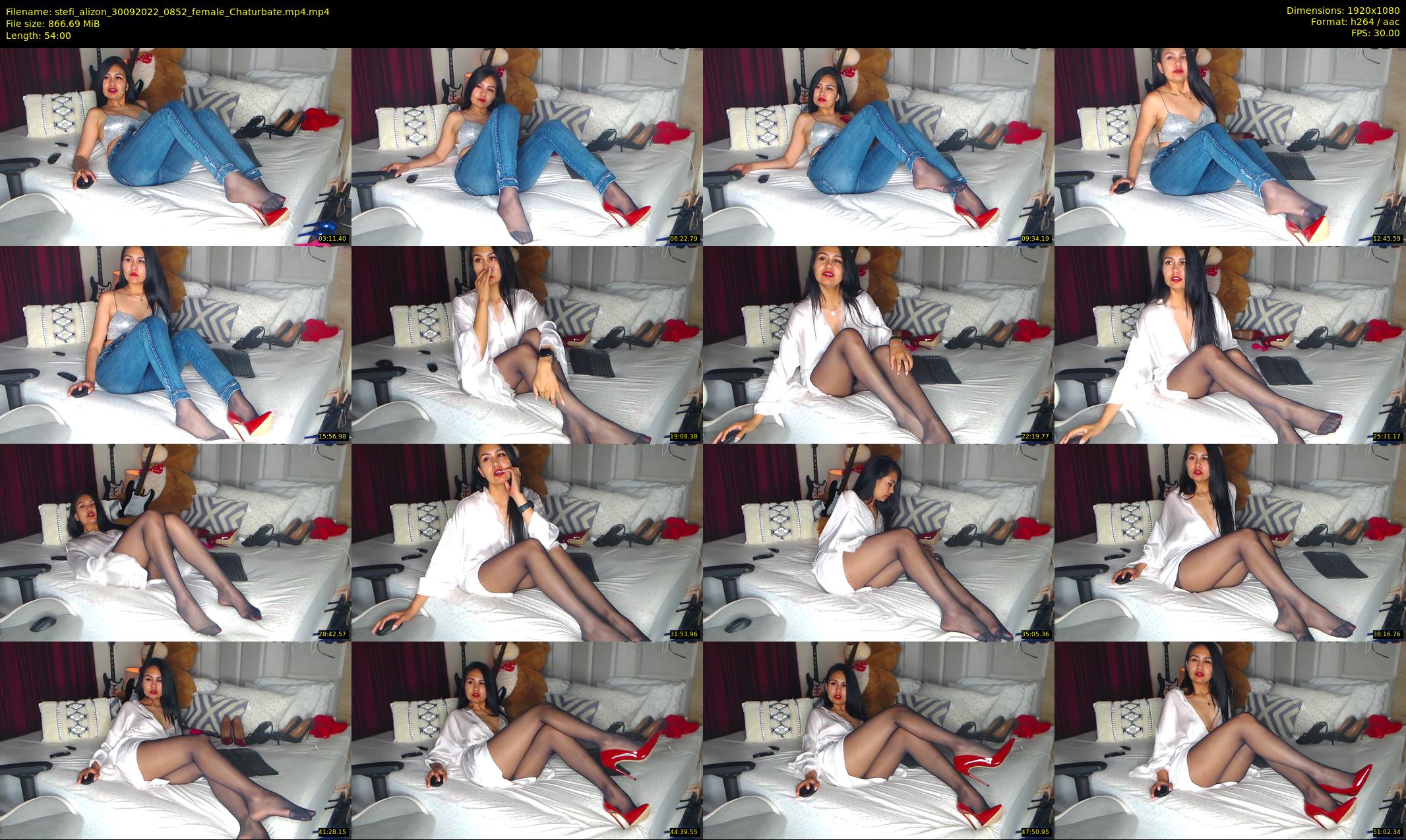 stefi_alizon — 54 minute Chaturbate female cam show recording, 1080p, Sep 30, 2022