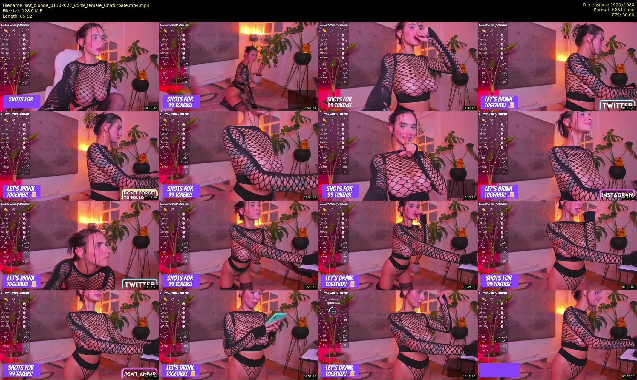 swt_blonde — 6 minute Chaturbate female cam show recording, 1080p, Oct 1, 2022