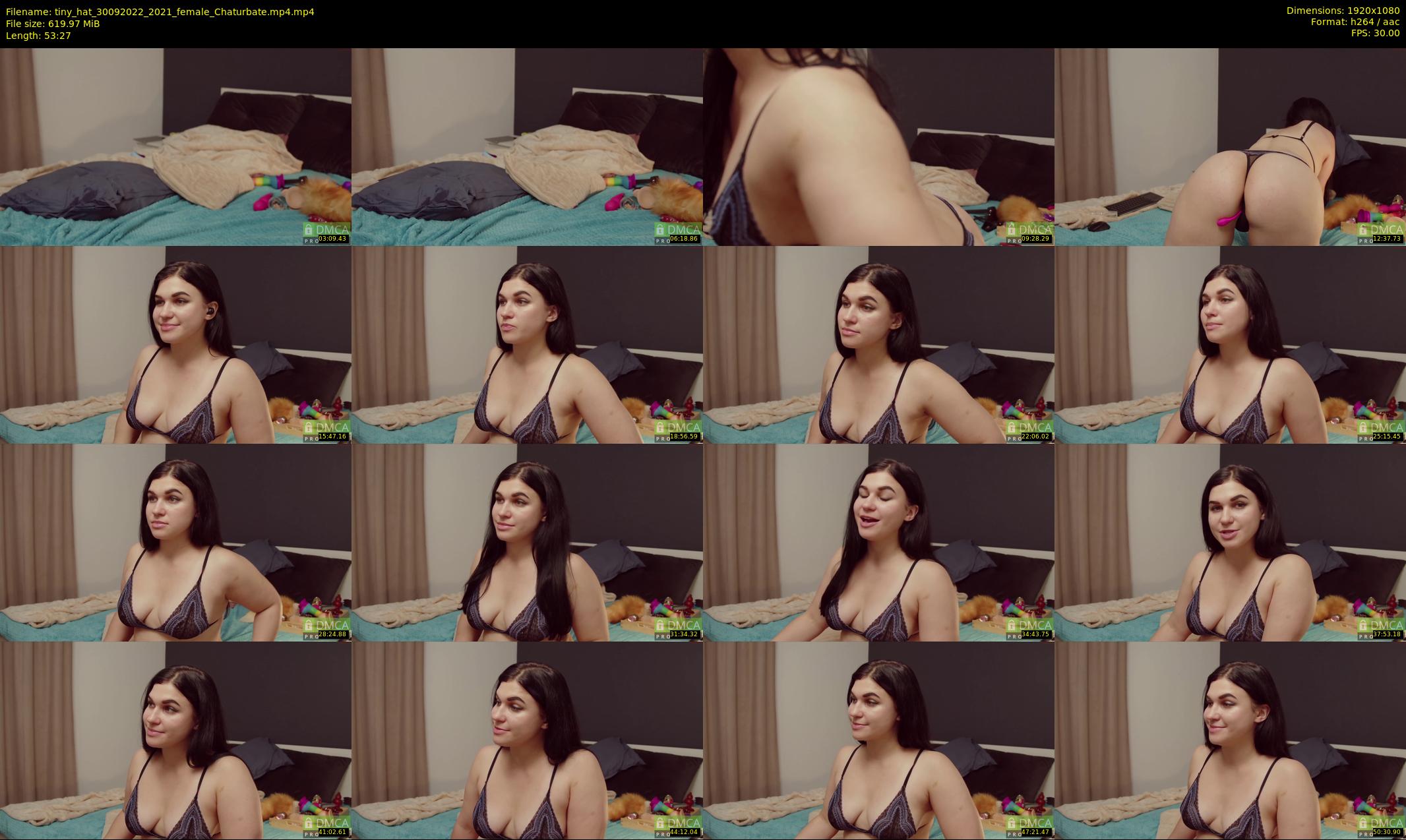tiny_hat — 54 minute Chaturbate female cam show recording, 1080p, Sep 30, 2022