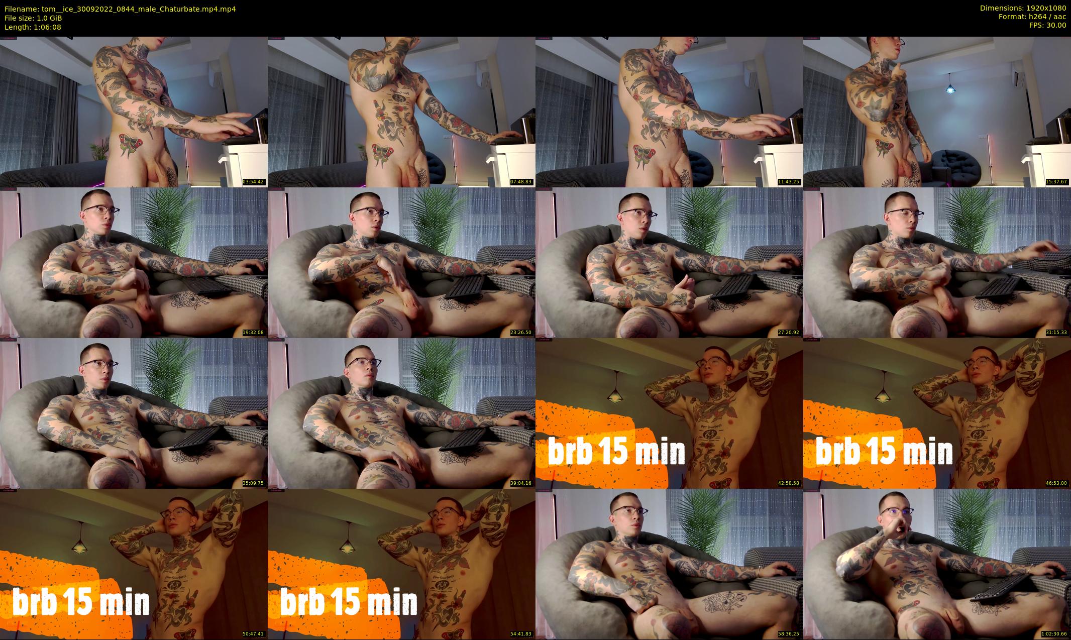 tom__ice — 67 minute Chaturbate male cam show recording, 1080p, Sep 30, 2022
