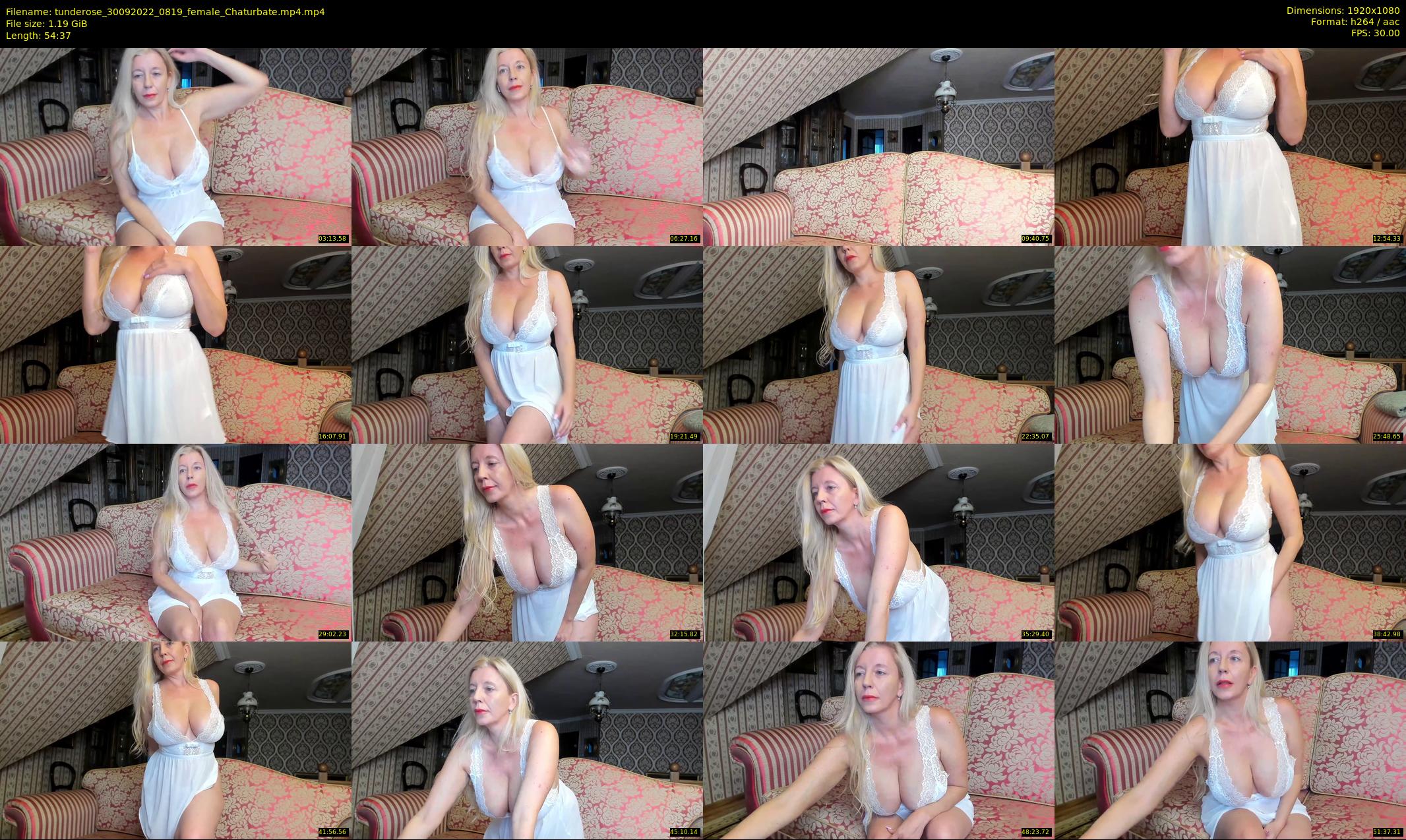 tunderose — 55 minute Chaturbate female cam show recording, 1080p, Sep 30, 2022