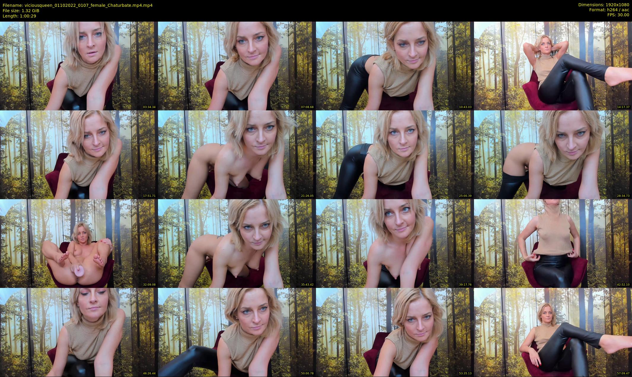 viciousqueen — 61 minute Chaturbate female cam show recording, 1080p, Oct 1, 2022