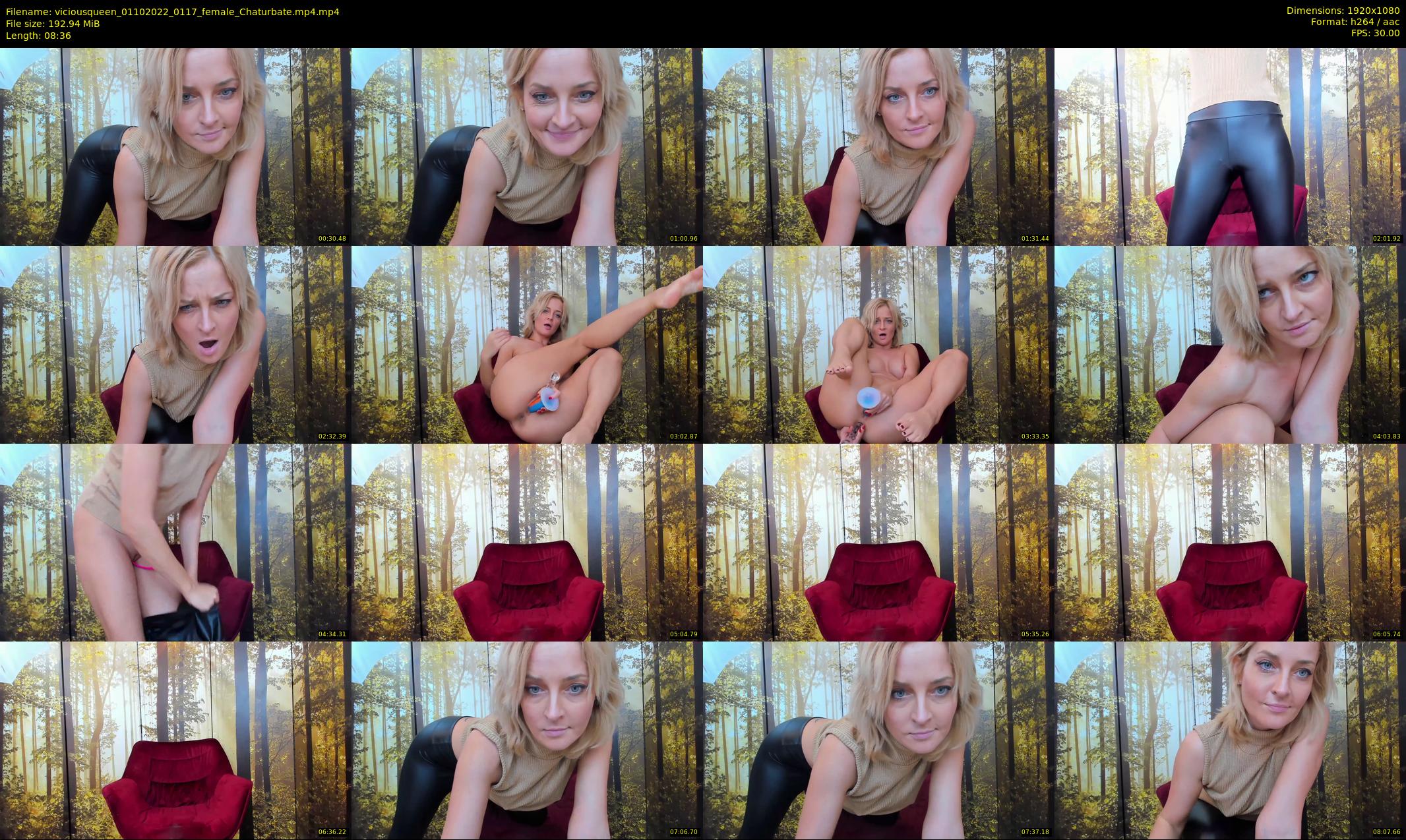 viciousqueen — 9 minute Chaturbate female cam show recording, 1080p, Oct 1, 2022