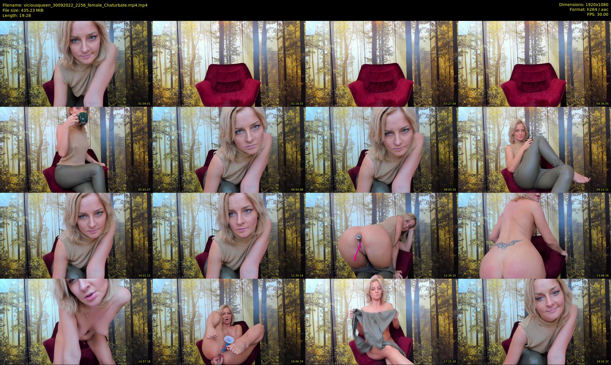 viciousqueen — 20 minute Chaturbate female cam show recording, 1080p, Sep 30, 2022